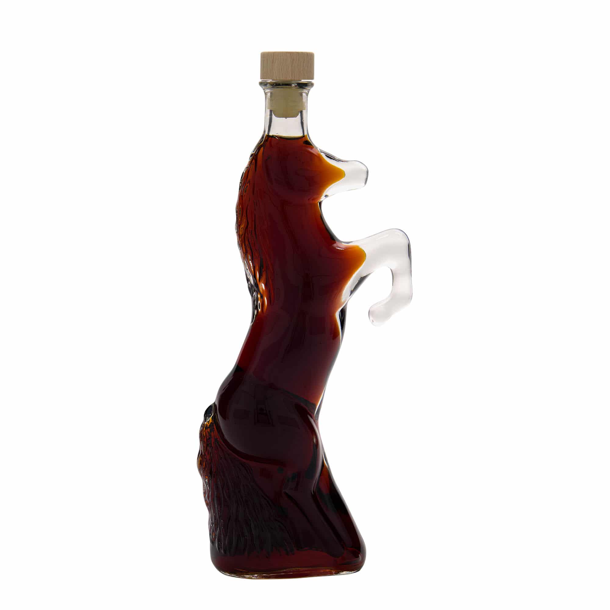 350 ml Glasflasche 'Wild Horse', Mündung: Kork