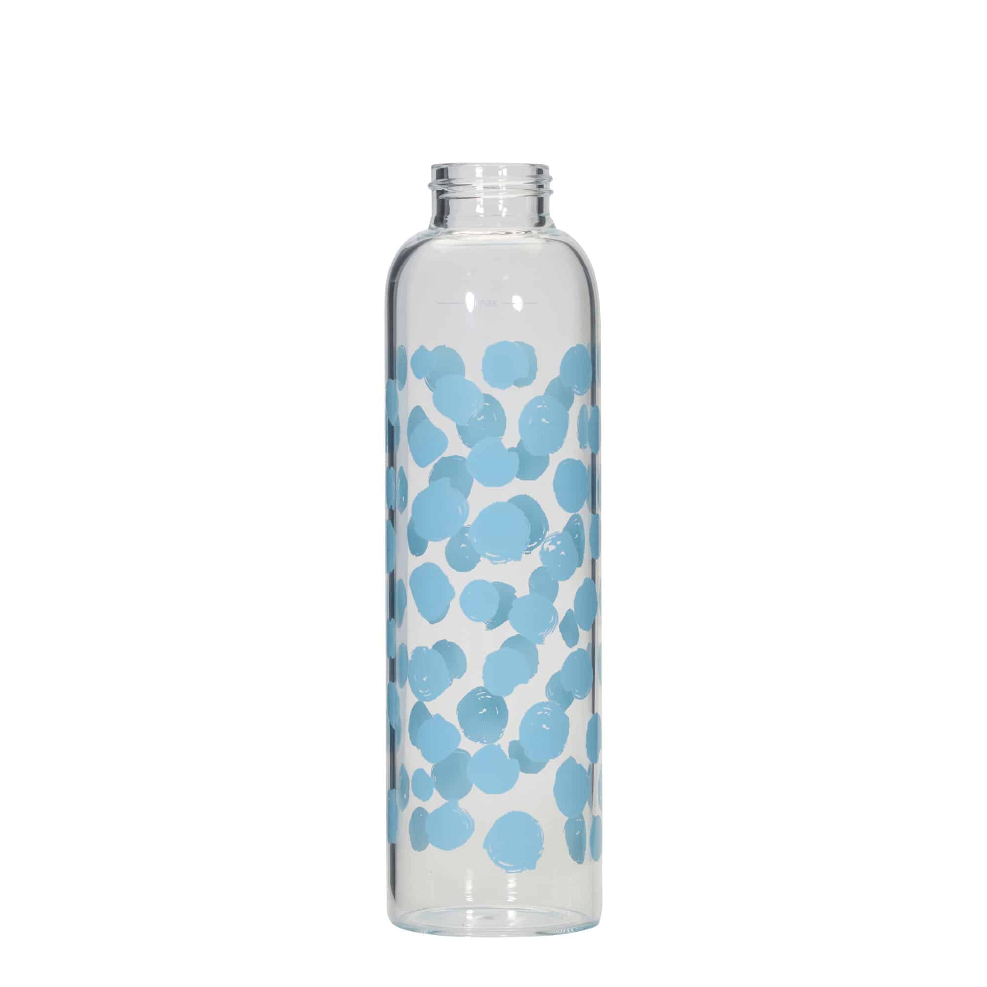 500 ml Trinkflasche 'Perseus - Blaue Punkte', Mündung: Schraubverschluss 500 ml Trinkflasche 'Perseus - Blaue Punkte', Mündung: Schraubverschluss