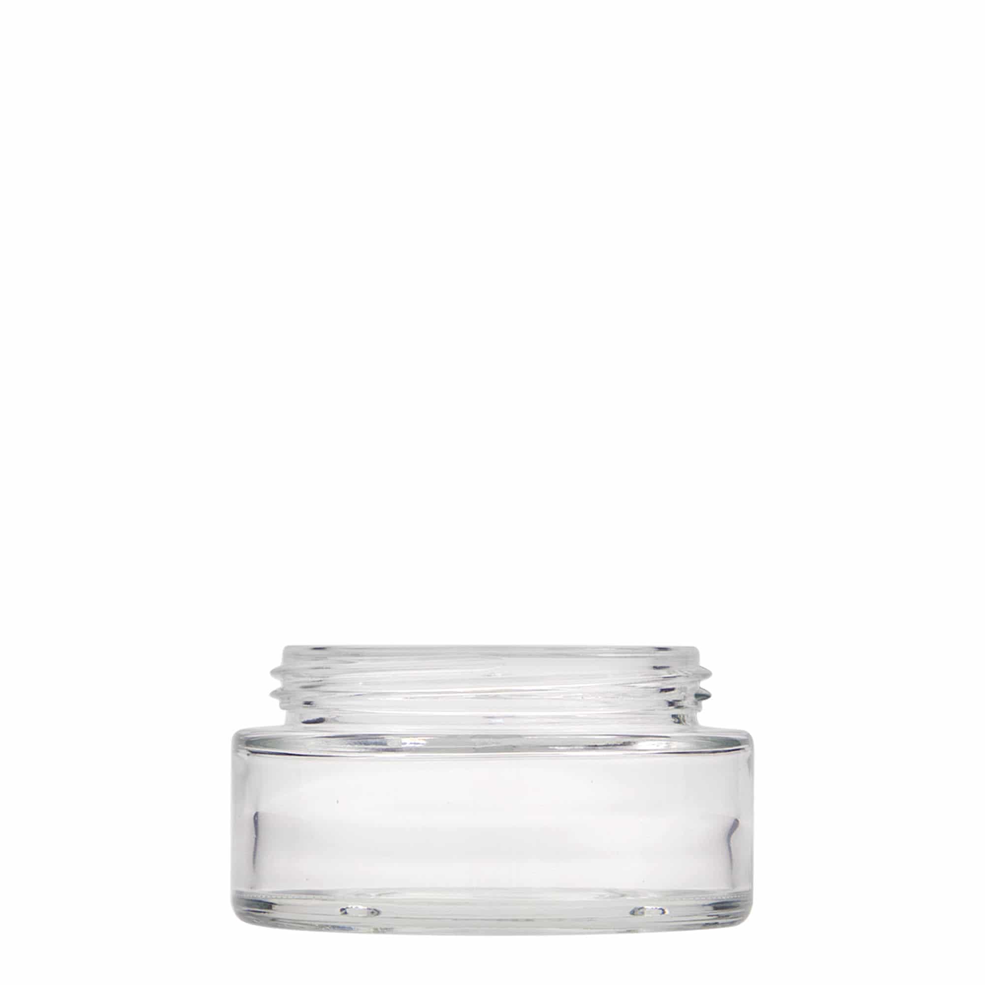 100 ml Tiegel „Clear Edition“, Glas, Mündung: Schraubverschluss