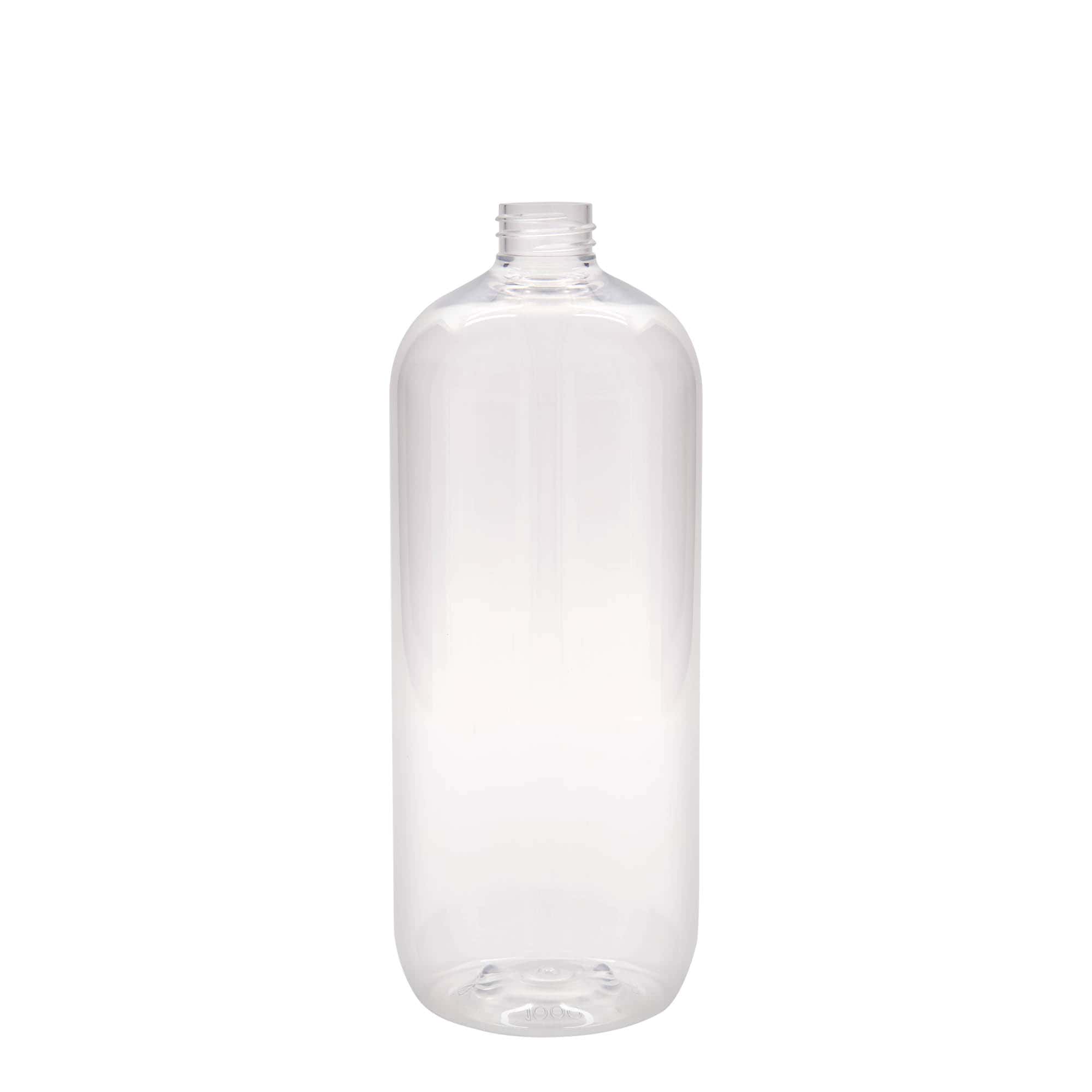 1.000 ml PET-Flasche 'Boston', Kunststoff, Mündung: 28/410 1.000 ml PET-Flasche 'Boston', Kunststoff, Mündung: 28/410