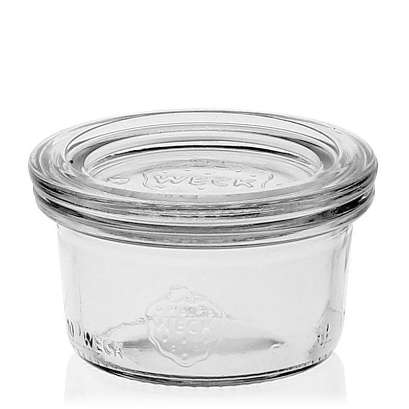 50 ml WECK-Sturzglas, Mündung: Rundrand