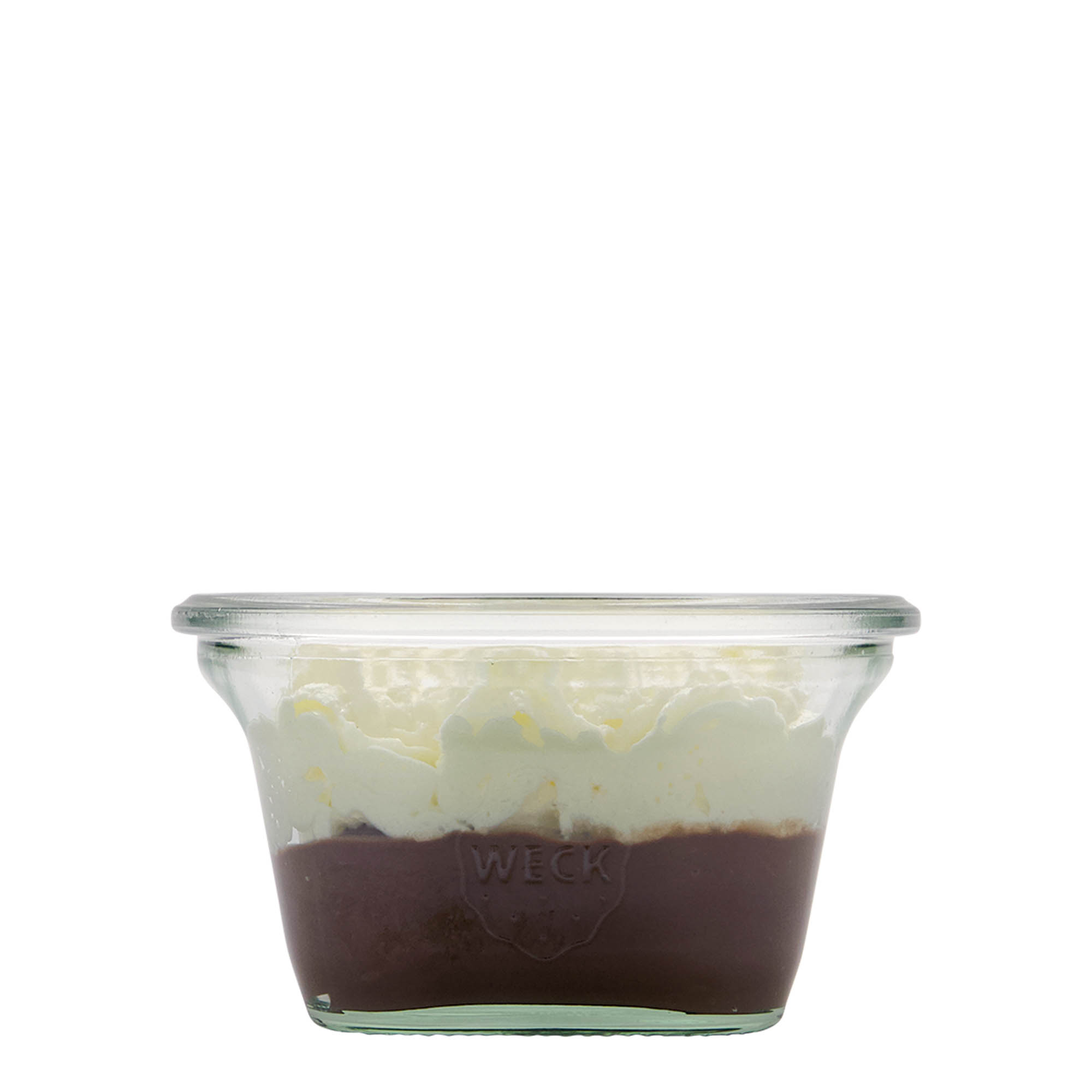290 ml WECK-Quadroglas, quadratisch, Mündung: Rundrand 290 ml WECK-Quadroglas, quadratisch, Mündung: Rundrand