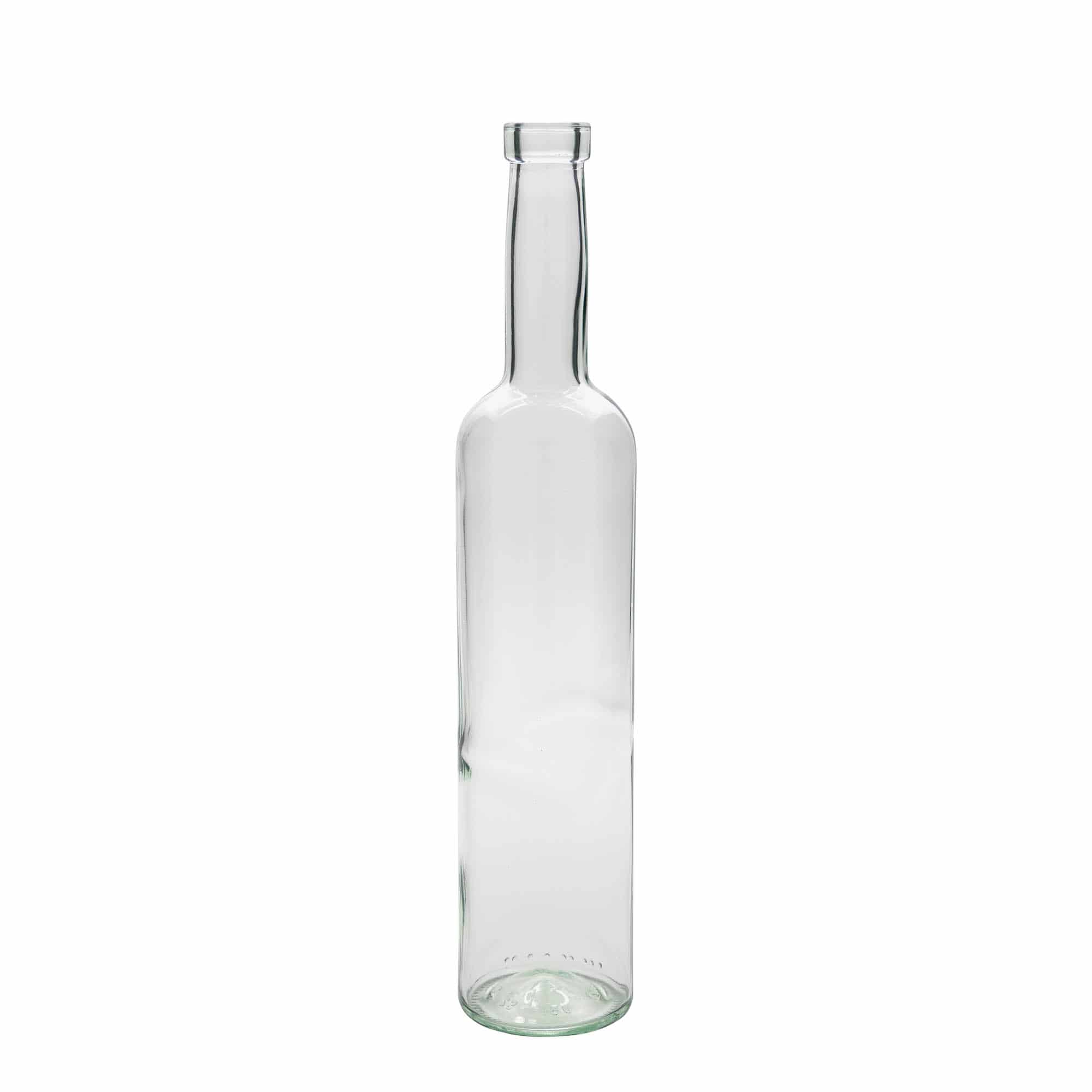 500 ml Glasflasche 'Bordeaux', Mündung: Kork 500 ml Glasflasche 'Bordeaux', Mündung: Kork