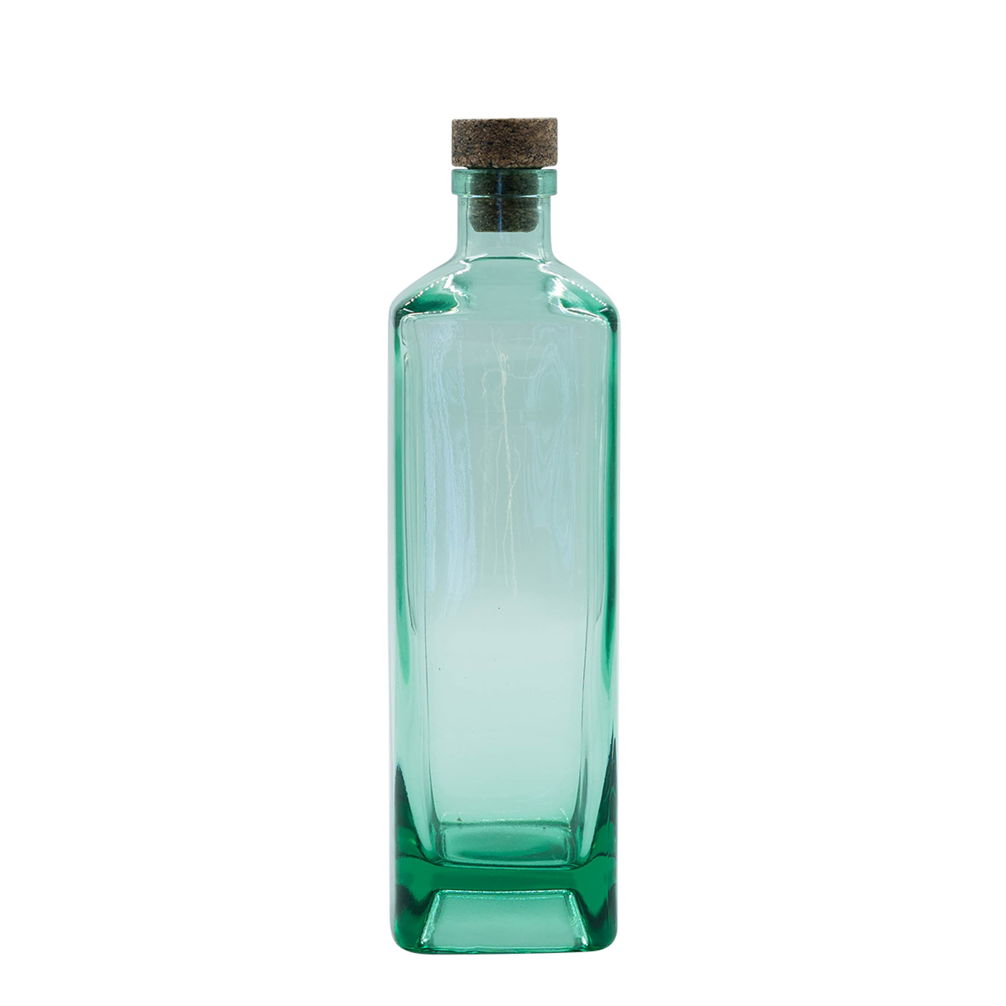 700 ml Glasflasche 'Silo', Mündung: Kork