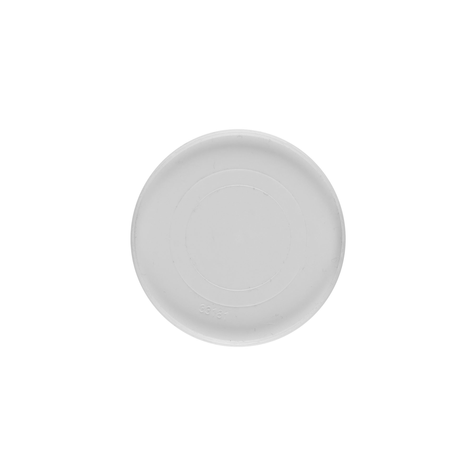 Abdeckscheibe für 30 ml „Bianca“, PP-Kunststoff, weiß