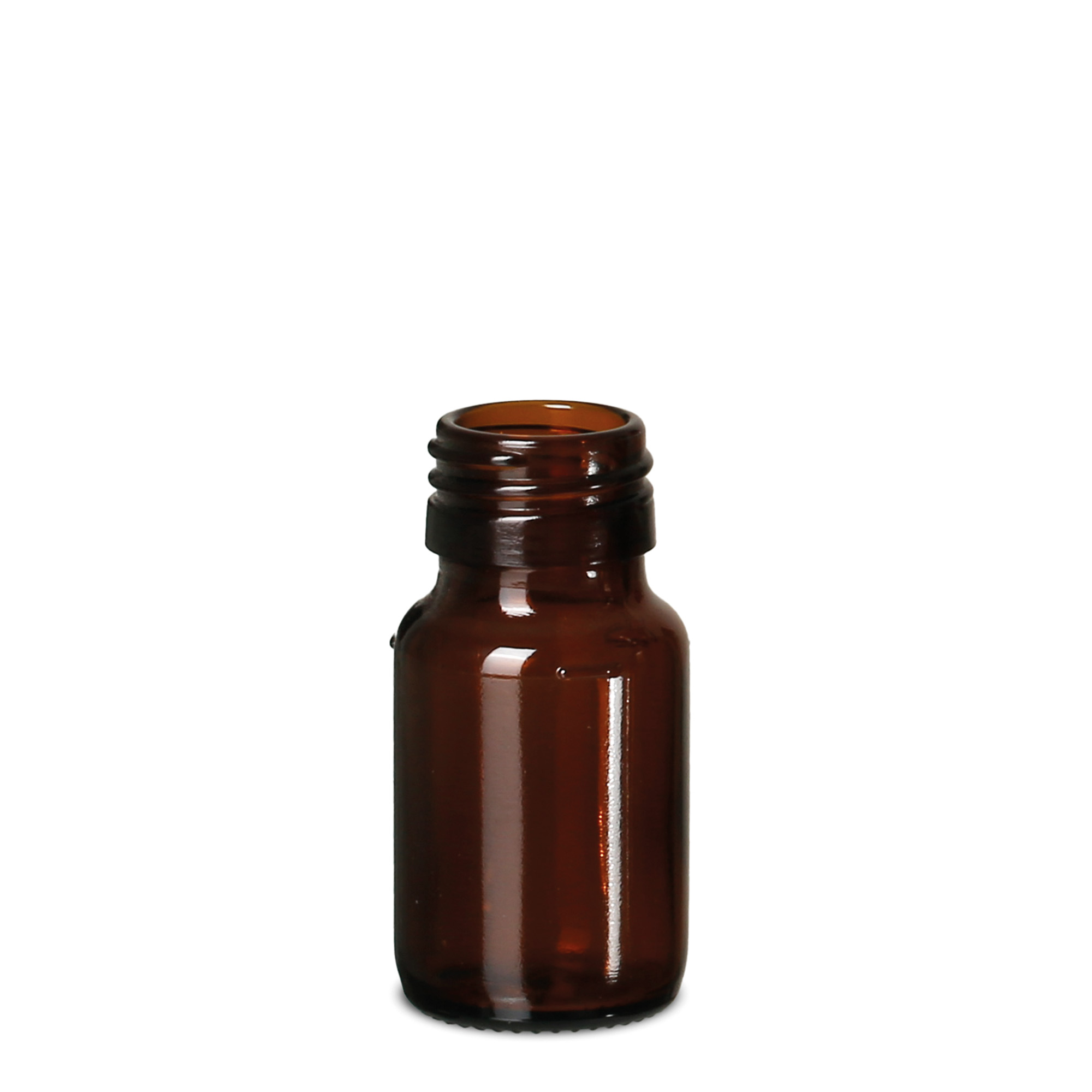 100 ml Medizinflasche, braun, Glas, Mündung: PP 28