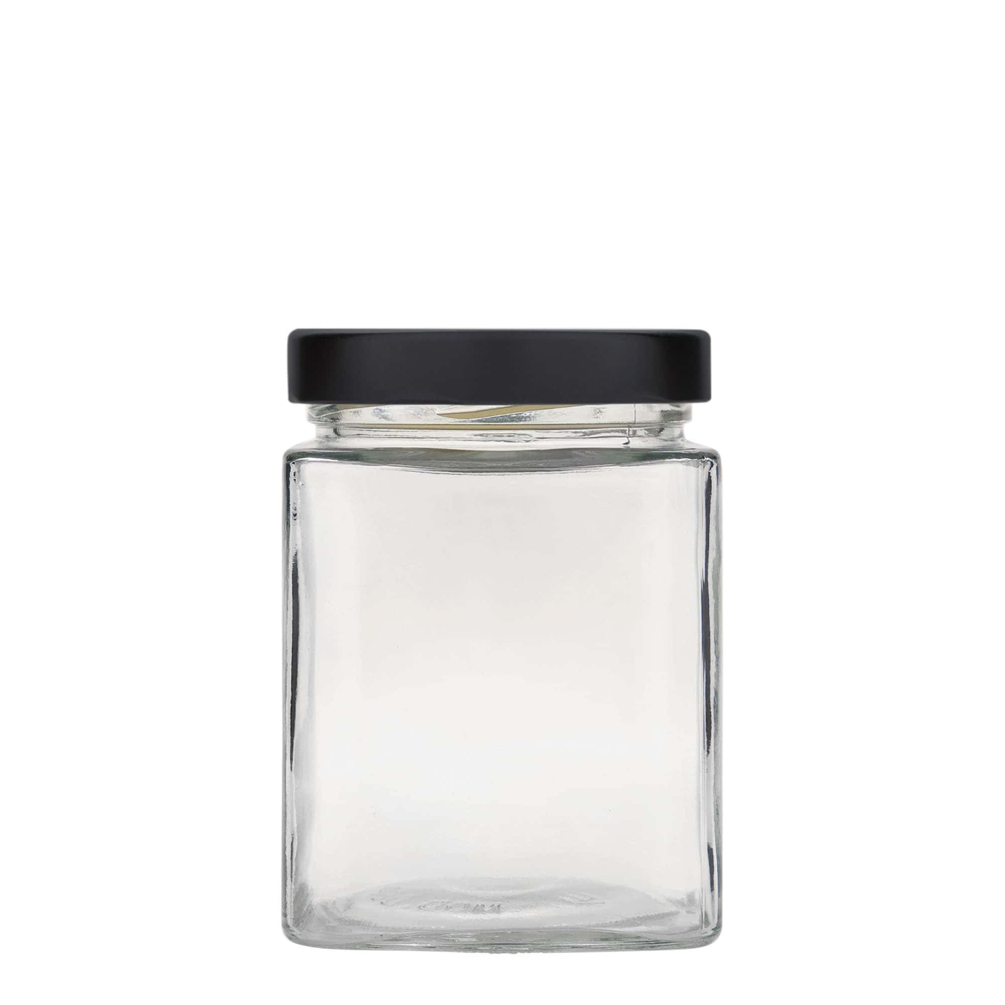 580 ml Vierkantglas „Ikaru“, Mündung: Deep-Twist-off (DTO 82)