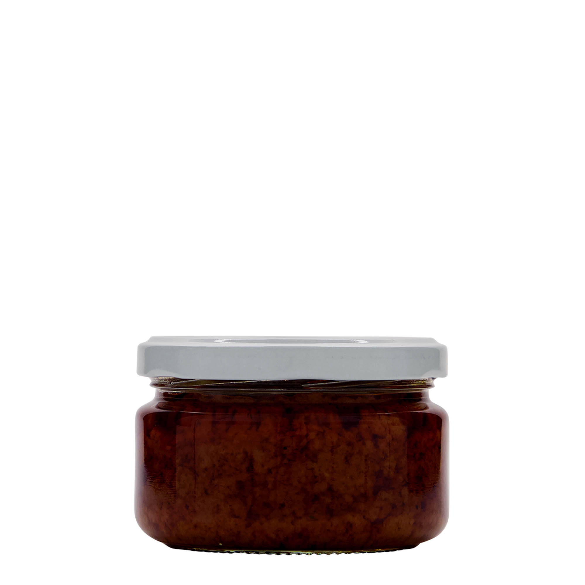 230 ml flaches Rundglas, Mündung: Twist-Off (TO 82) 230 ml flaches Rundglas, Mündung: Twist-Off (TO 82)