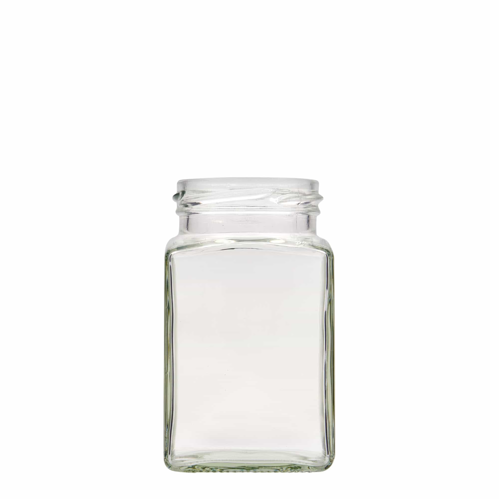 260 ml Vierkantglas, Mündung: Twist-Off (TO 58)