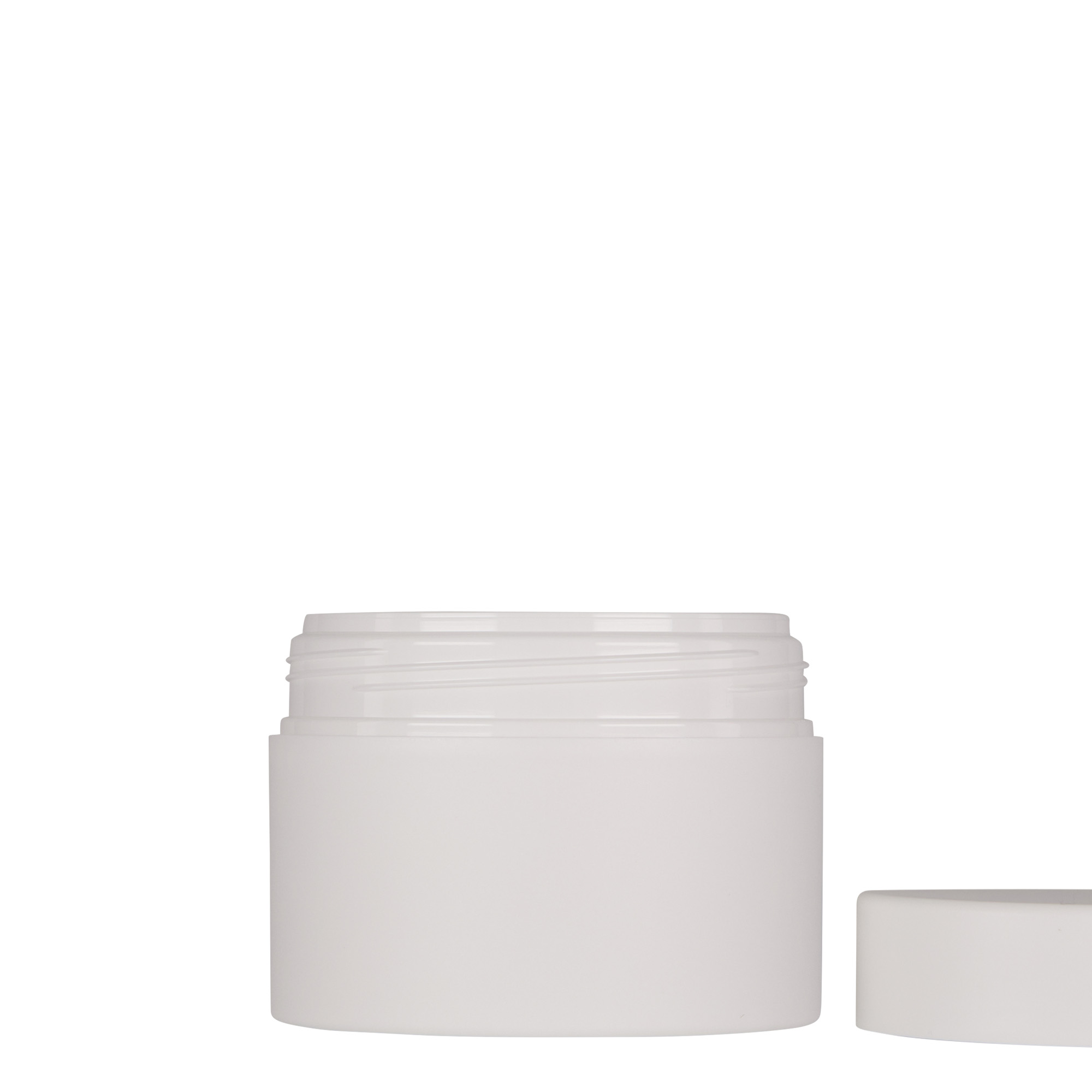 150 ml Kunststoffdose 'Antonella', PP, weiß, Mündung: Schraubverschluss 150 ml Kunststoffdose 'Antonella', PP, weiß, Mündung: Schraubverschluss