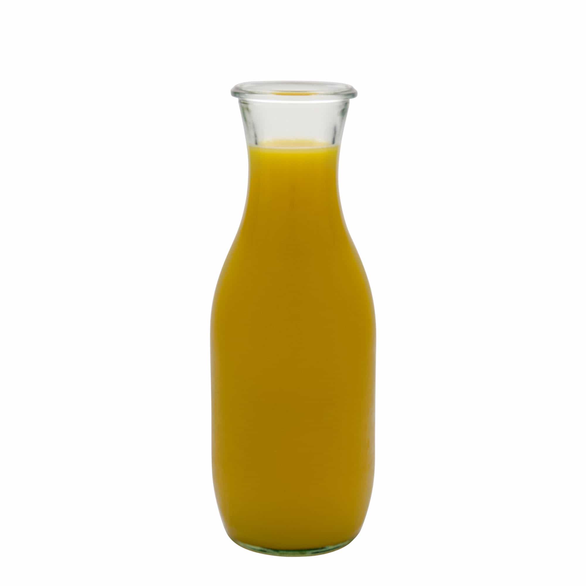 1.000 ml WECK-Saftflasche #, Mündung: Rundrand