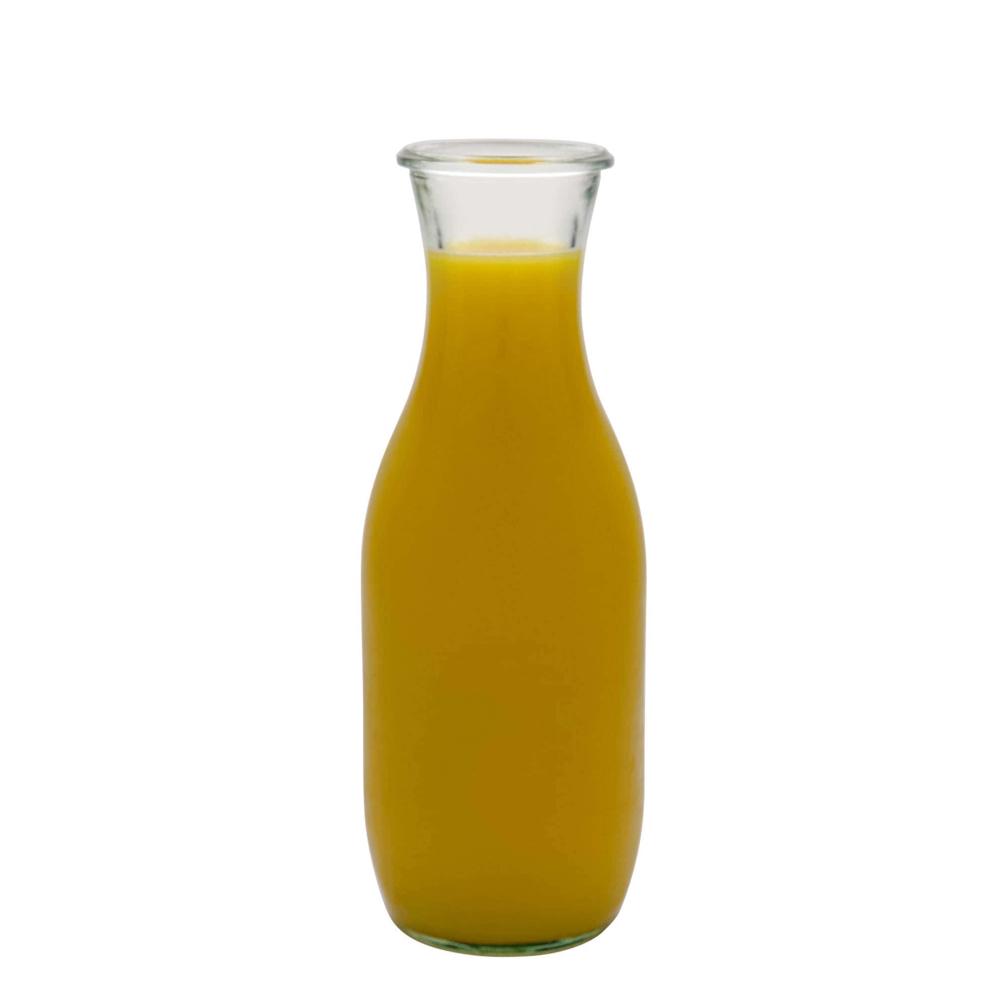 1.000 ml WECK-Saftflasche, Mündung: Rundrand 1.000 ml WECK-Saftflasche, Mündung: Rundrand