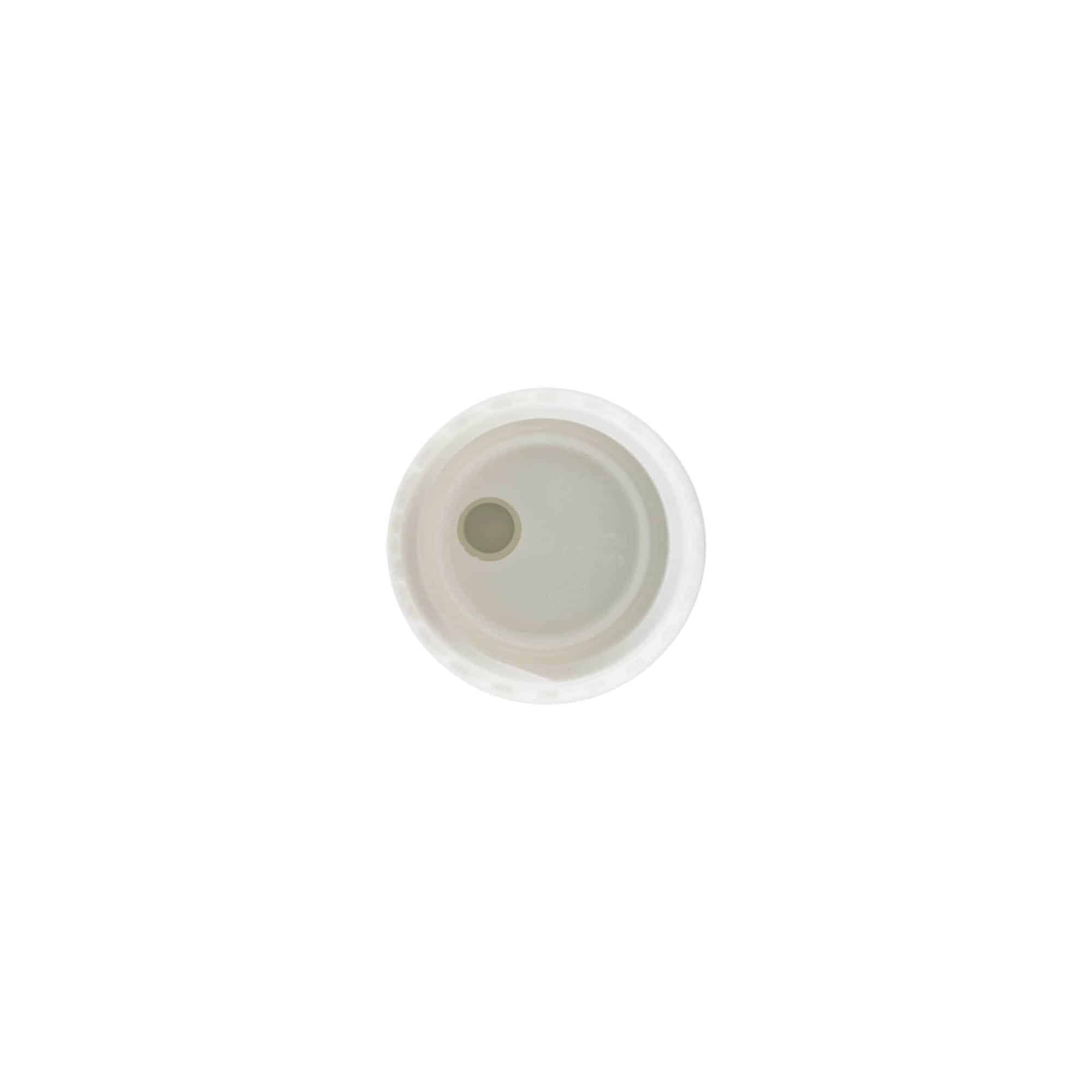 Schraubverschluss Disc Top, PP-Kunststoff, weiß, für Mündung: 24/410