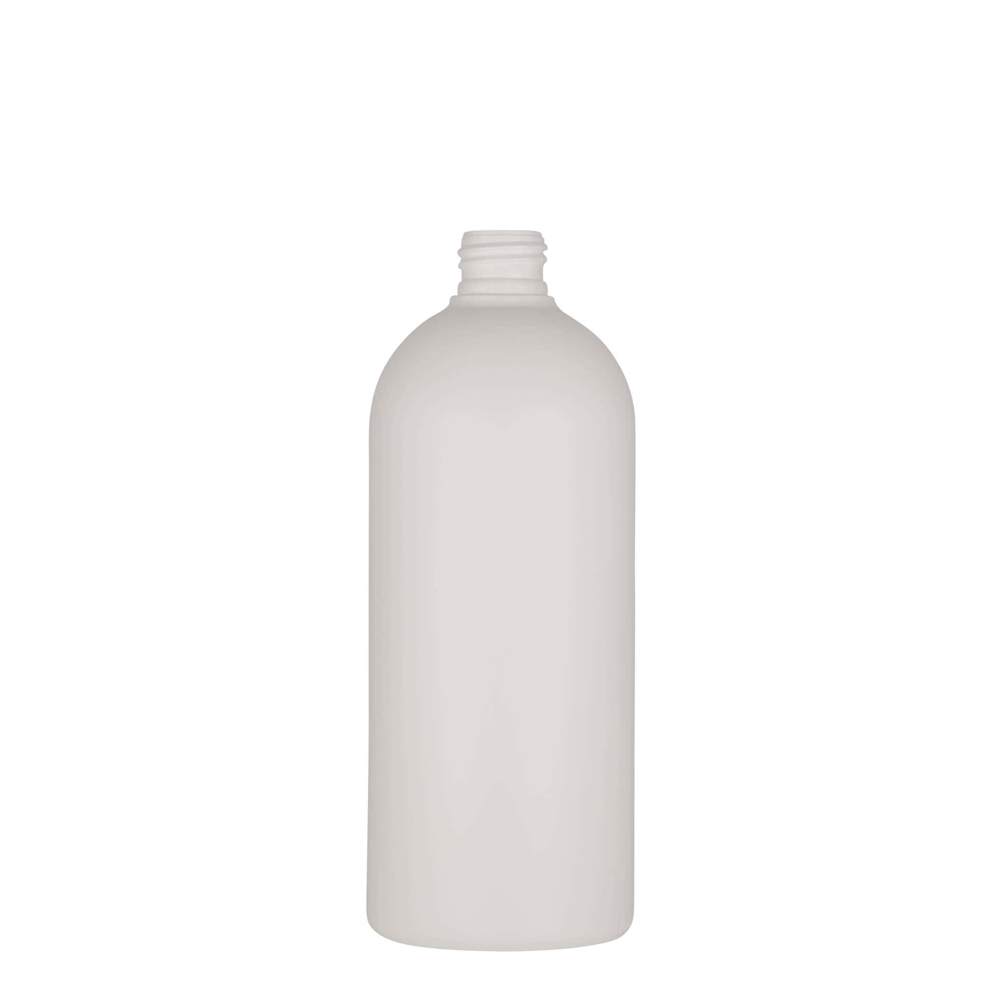 500 ml Kunststoffflasche 'Tuffy', HDPE, weiß, Mündung: 24/410 500 ml Kunststoffflasche 'Tuffy', HDPE, weiß, Mündung: 24/410
