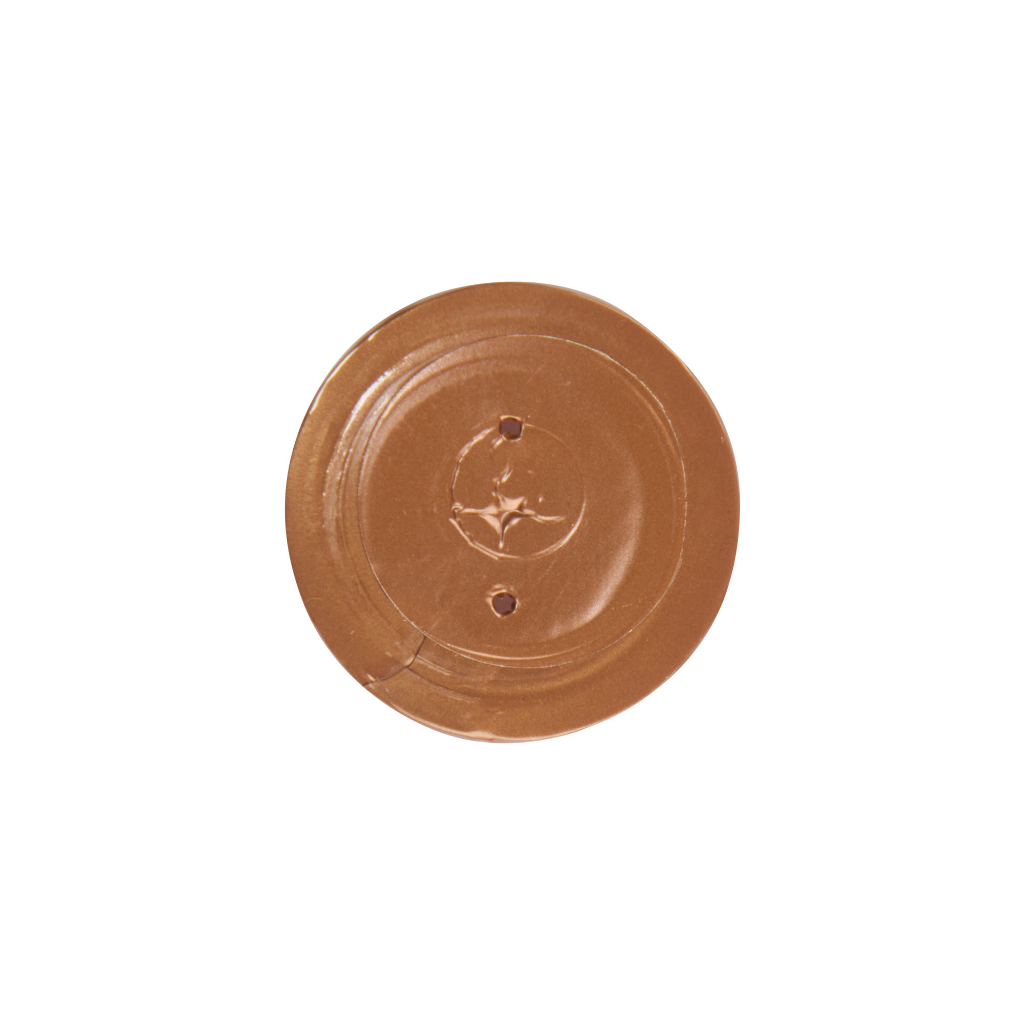 Schrumpfkapsel 32x41, PVC-Kunststoff, bronze