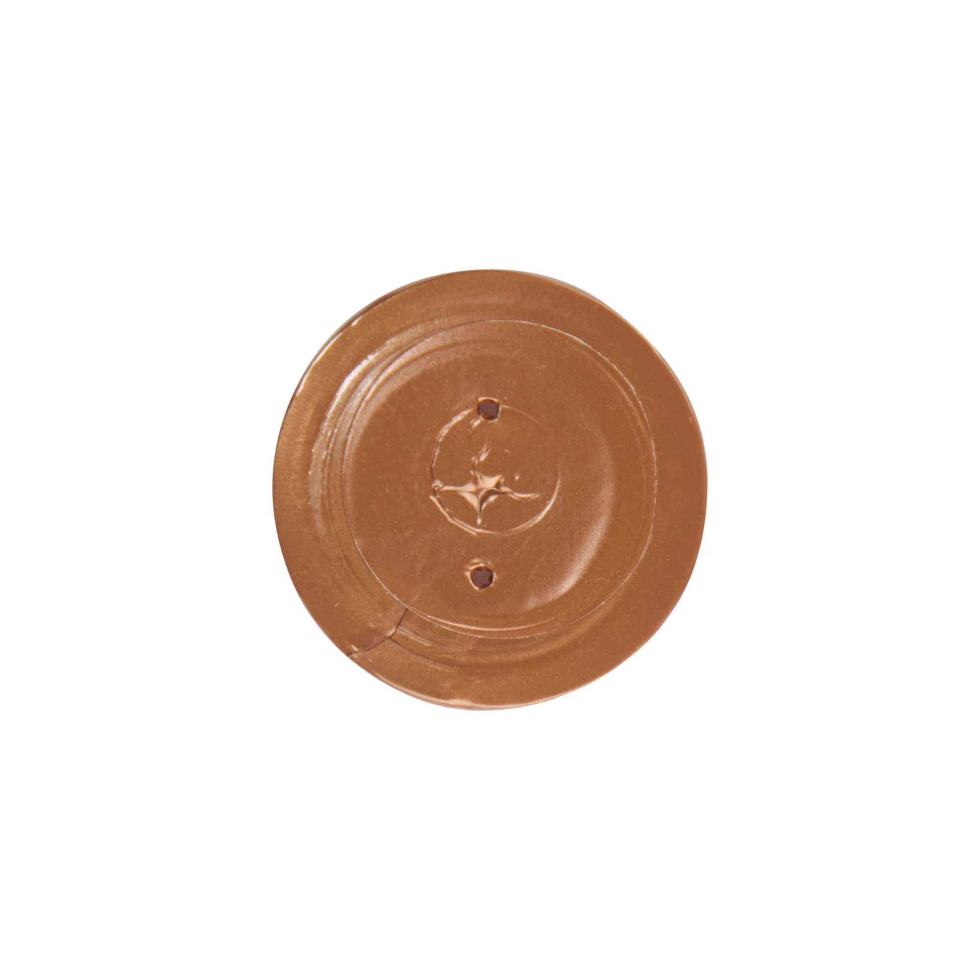 Schrumpfkapsel 32x41, PVC-Kunststoff, bronze