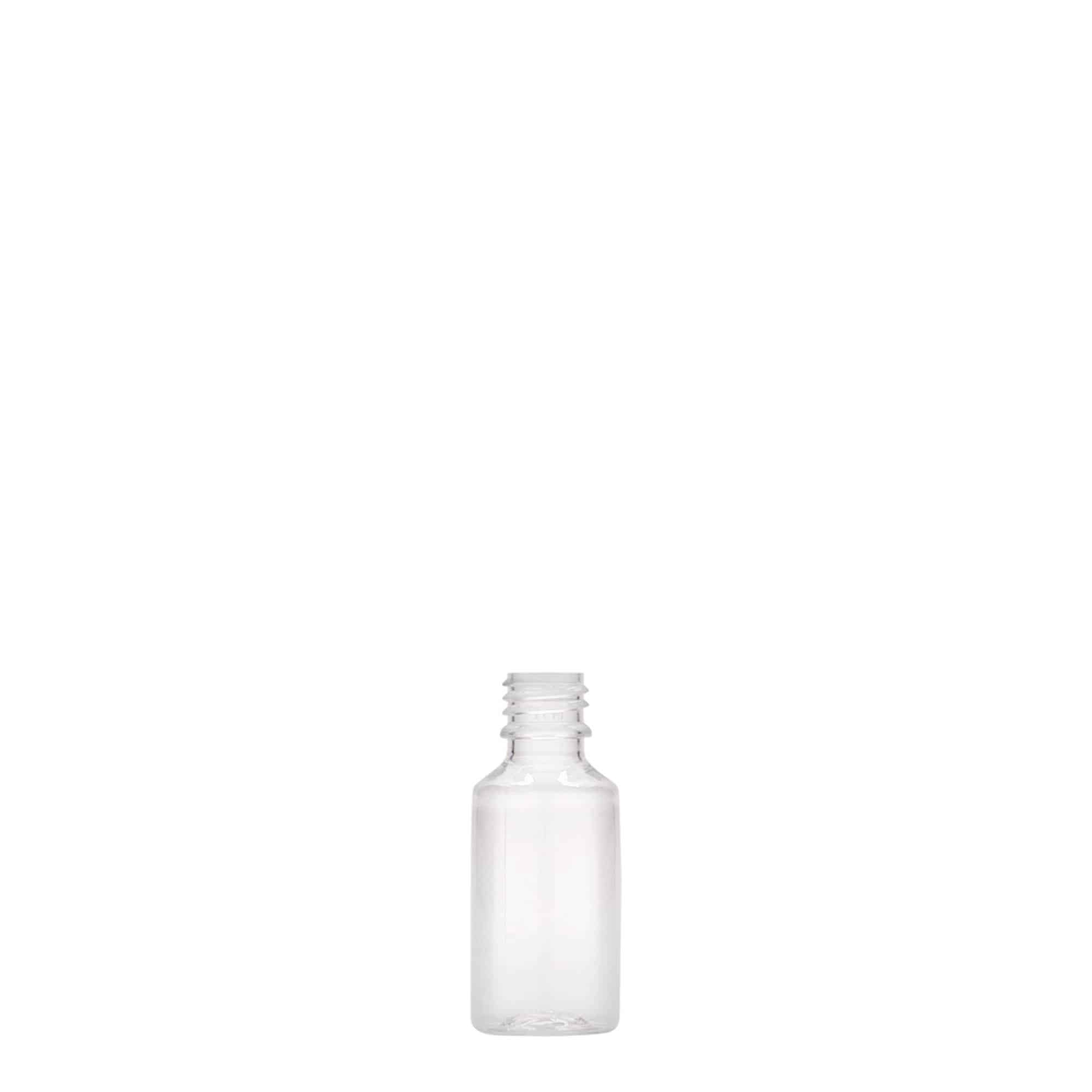 10 ml PET-Flasche 'E-Liquid' mit Qualitäts- und Kindersicherung, Kunststoff, Mündung: Schraubverschluss