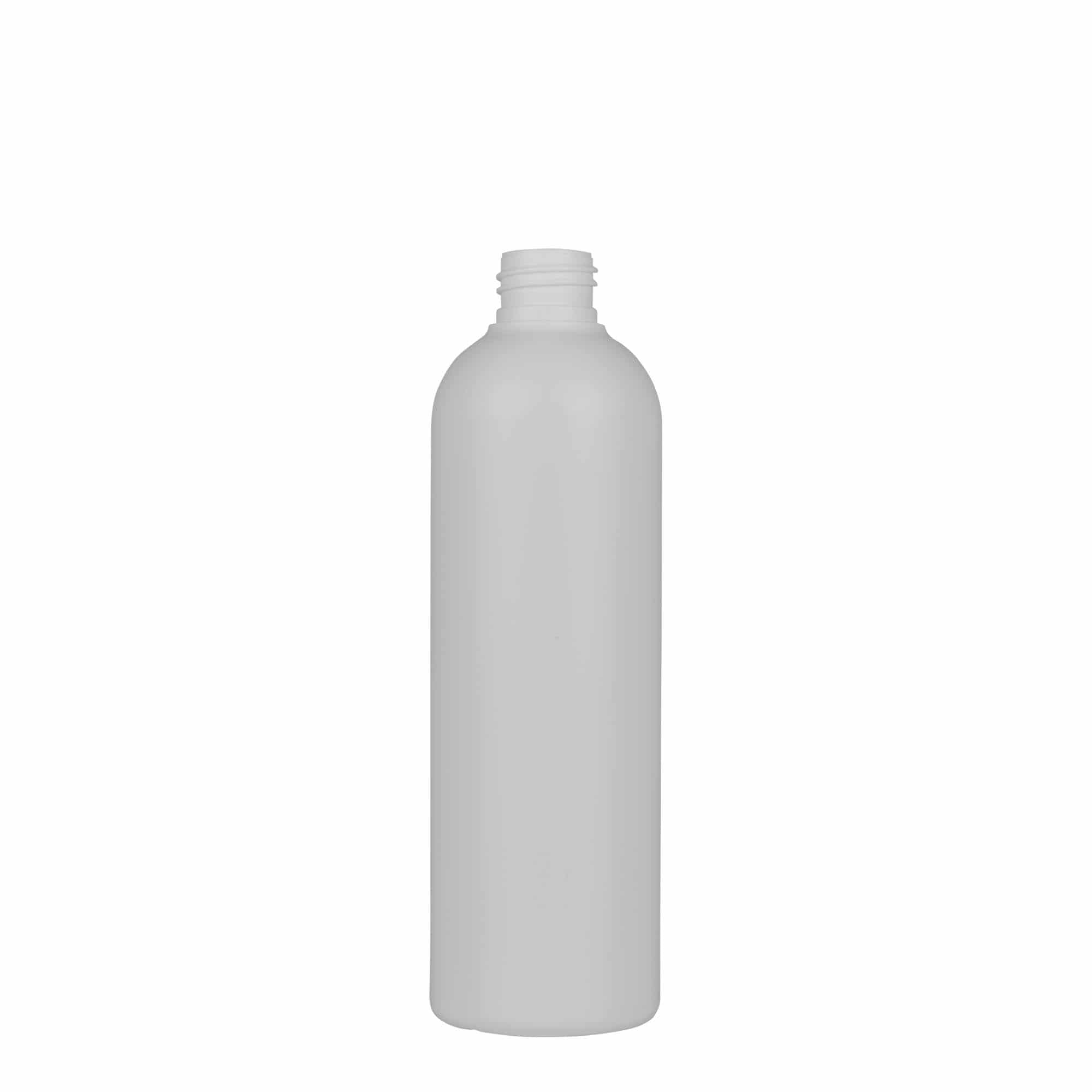 300 ml Kunststoffflasche 'Tuffy', HDPE, weiß, Mündung: 24/410