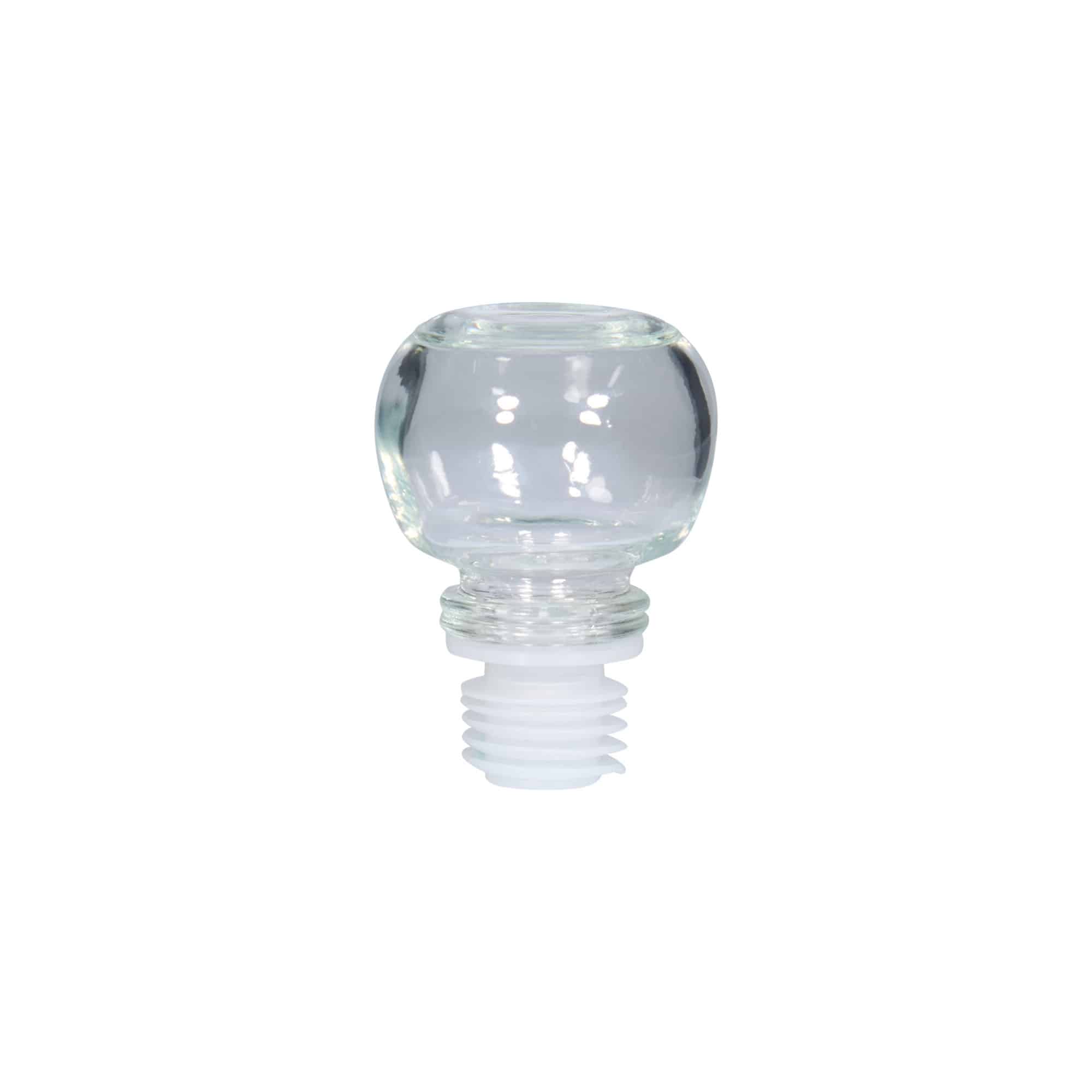 Griffkorken 19 mm, Glas, für Mündung: Kork