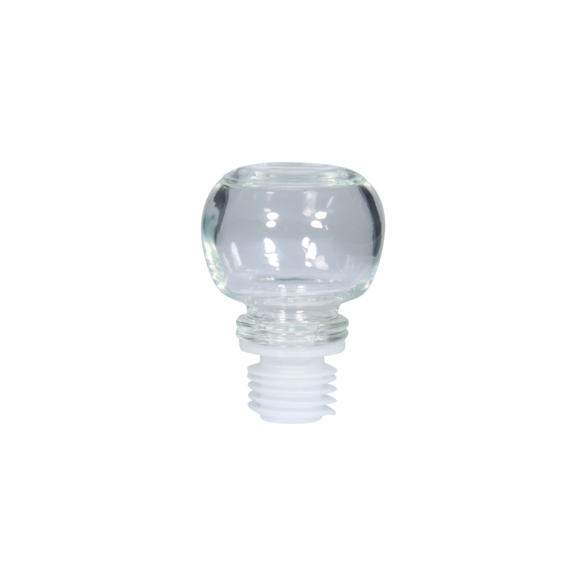 Griffkorken 19 mm, Glas, für Mündung: Kork