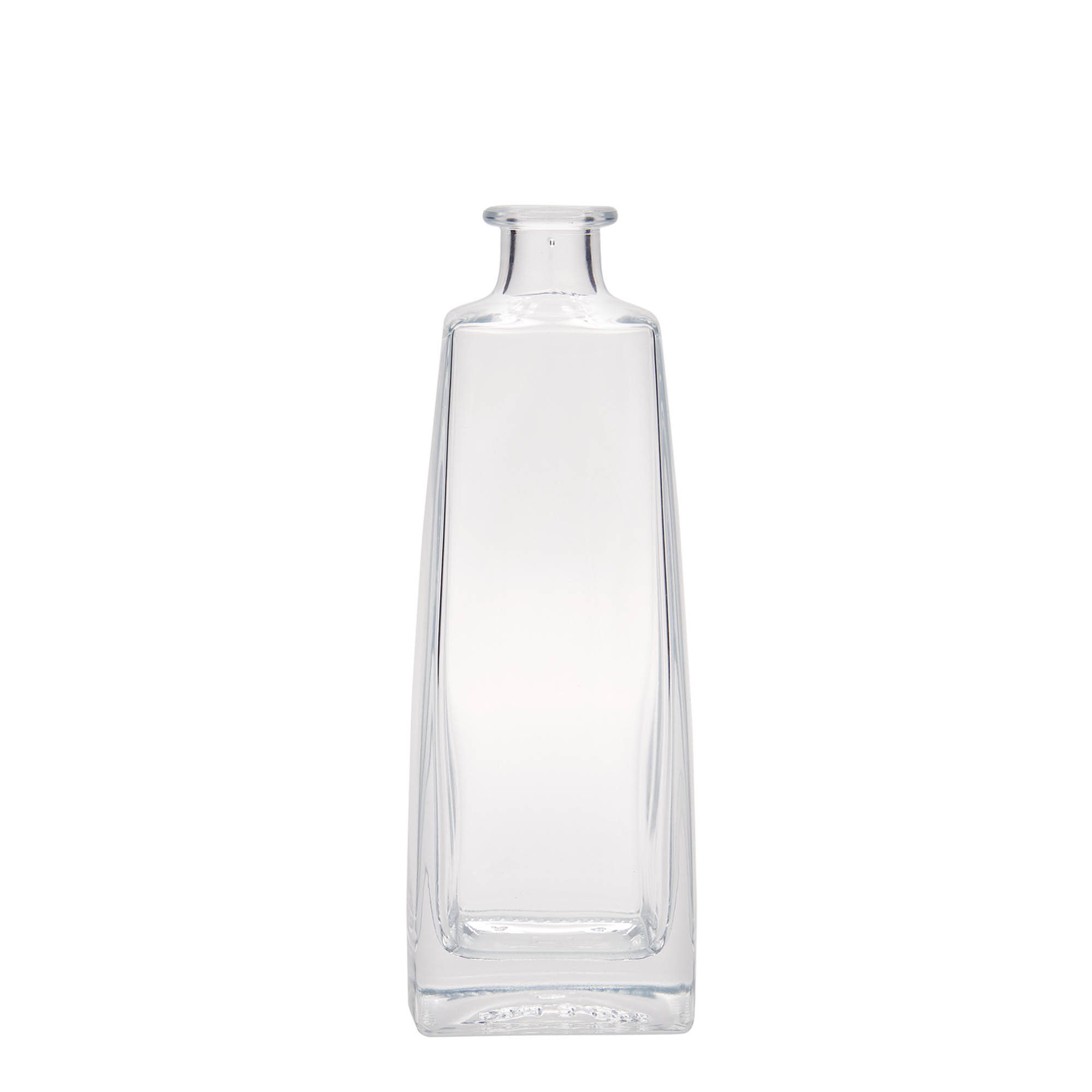 500 ml Glasflasche 'Timmy', rechteckig, Mündung: Kork 500 ml Glasflasche 'Timmy', rechteckig, Mündung: Kork