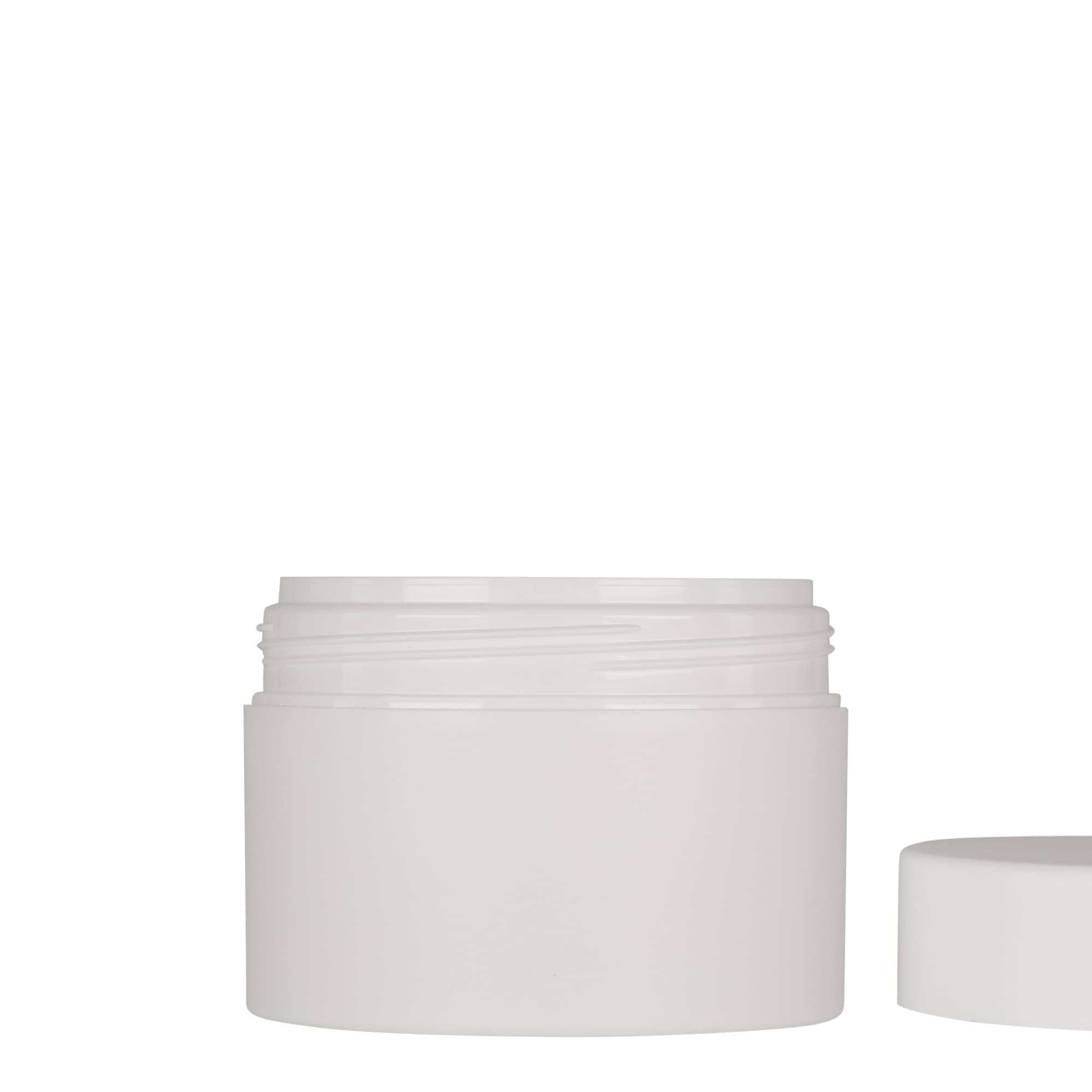 200 ml Kunststoffdose „Antonella“, PP, weiß, Mündung: Schraubverschluss