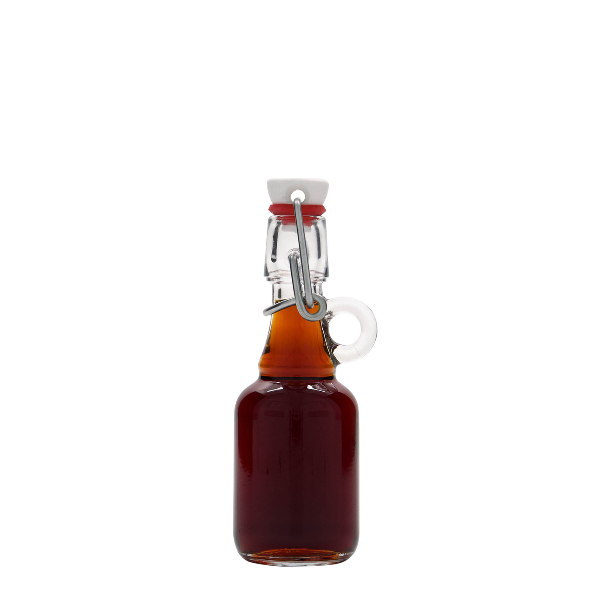 40 ml Glasflasche „Santos“, Mündung: Bügelverschluss