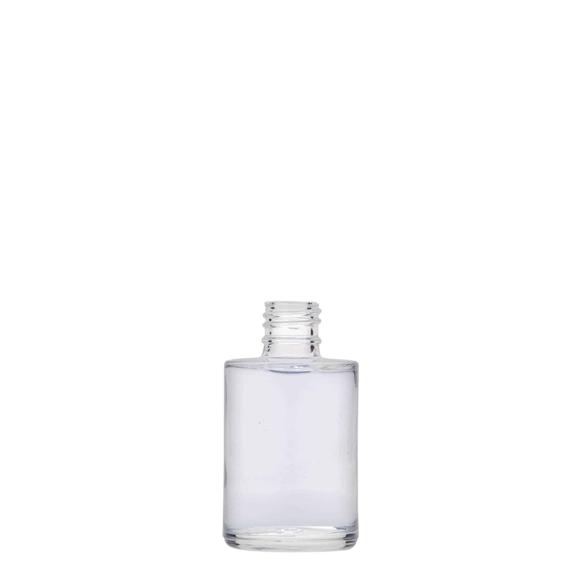16 ml Nagellackflasche 'London' mit Pinsel, Glas