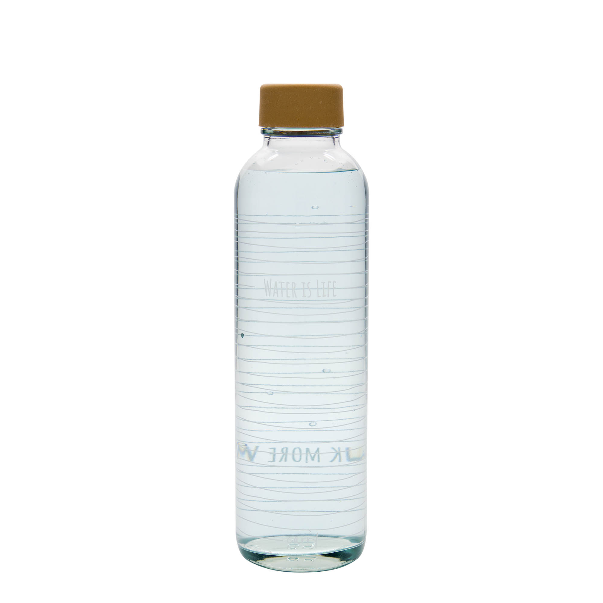 700 ml Trinkflasche CARRY Bottle 'Water is Life', Mündung: Schraubverschluss