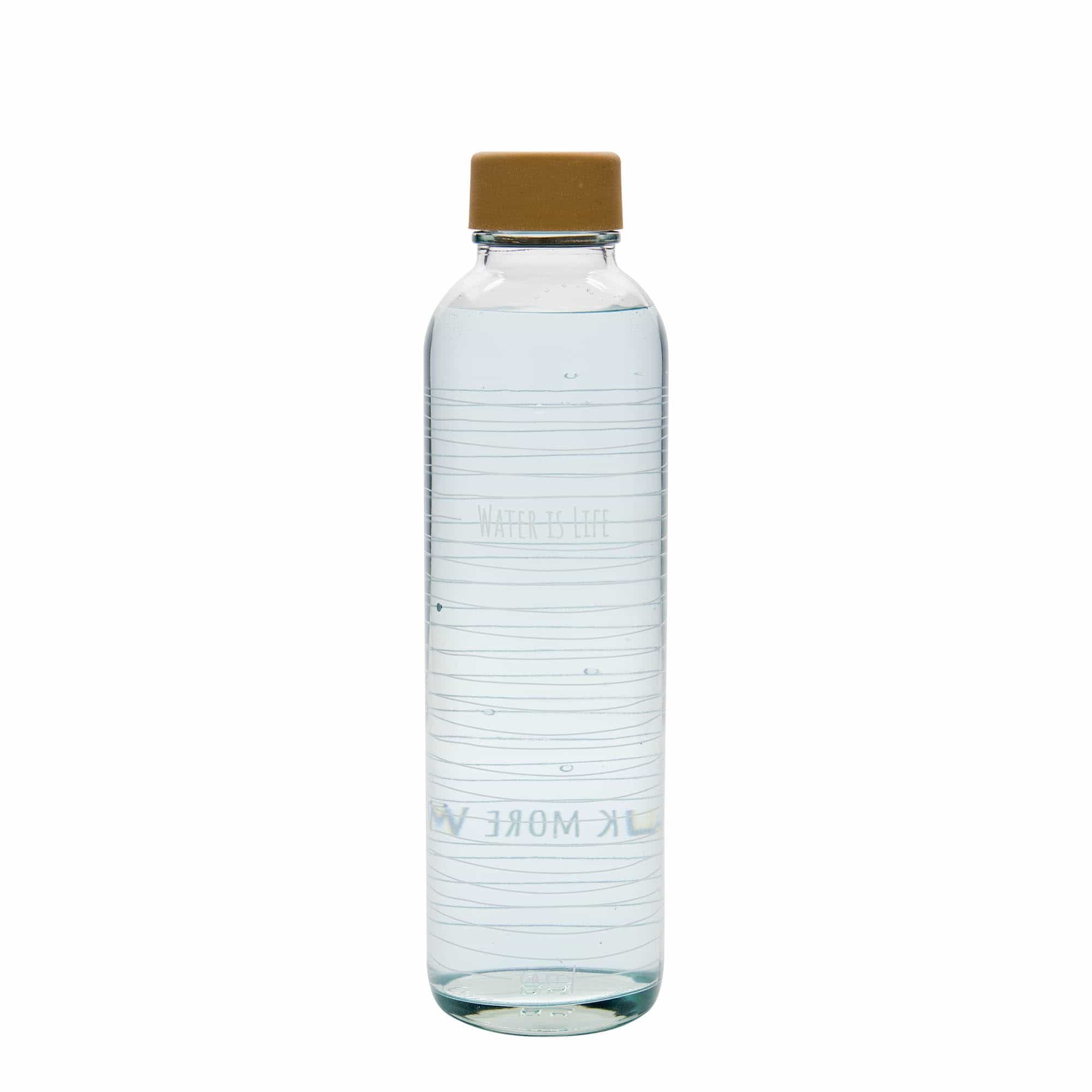 700 ml Trinkflasche CARRY Bottle „Water is Life“, Mündung: Schraubverschluss