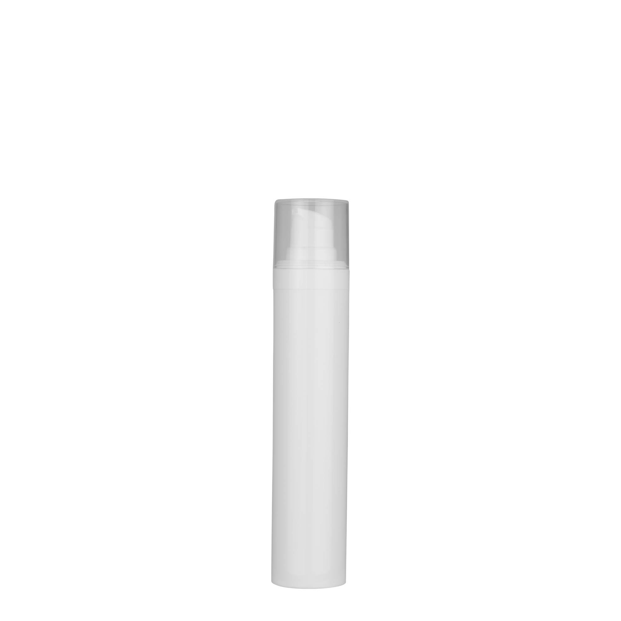 50 ml Airless Dispenser „Micro“, PP-Kunststoff, weiß