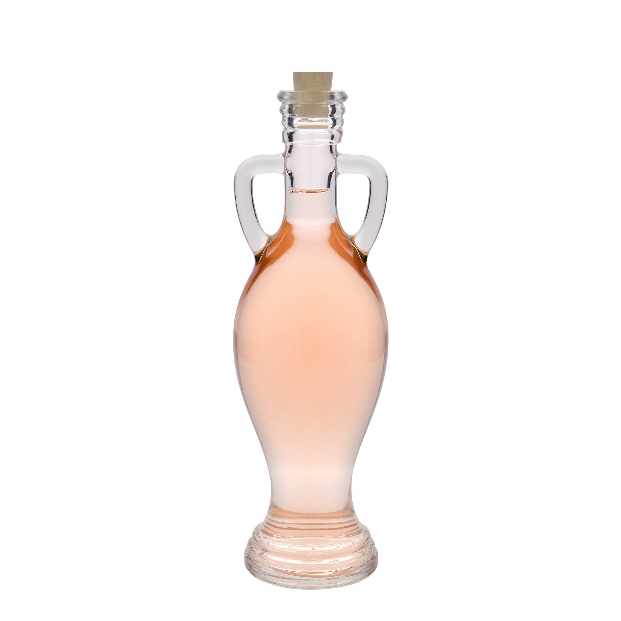 500 ml Glasflasche 'Amphore', Mündung: Kork