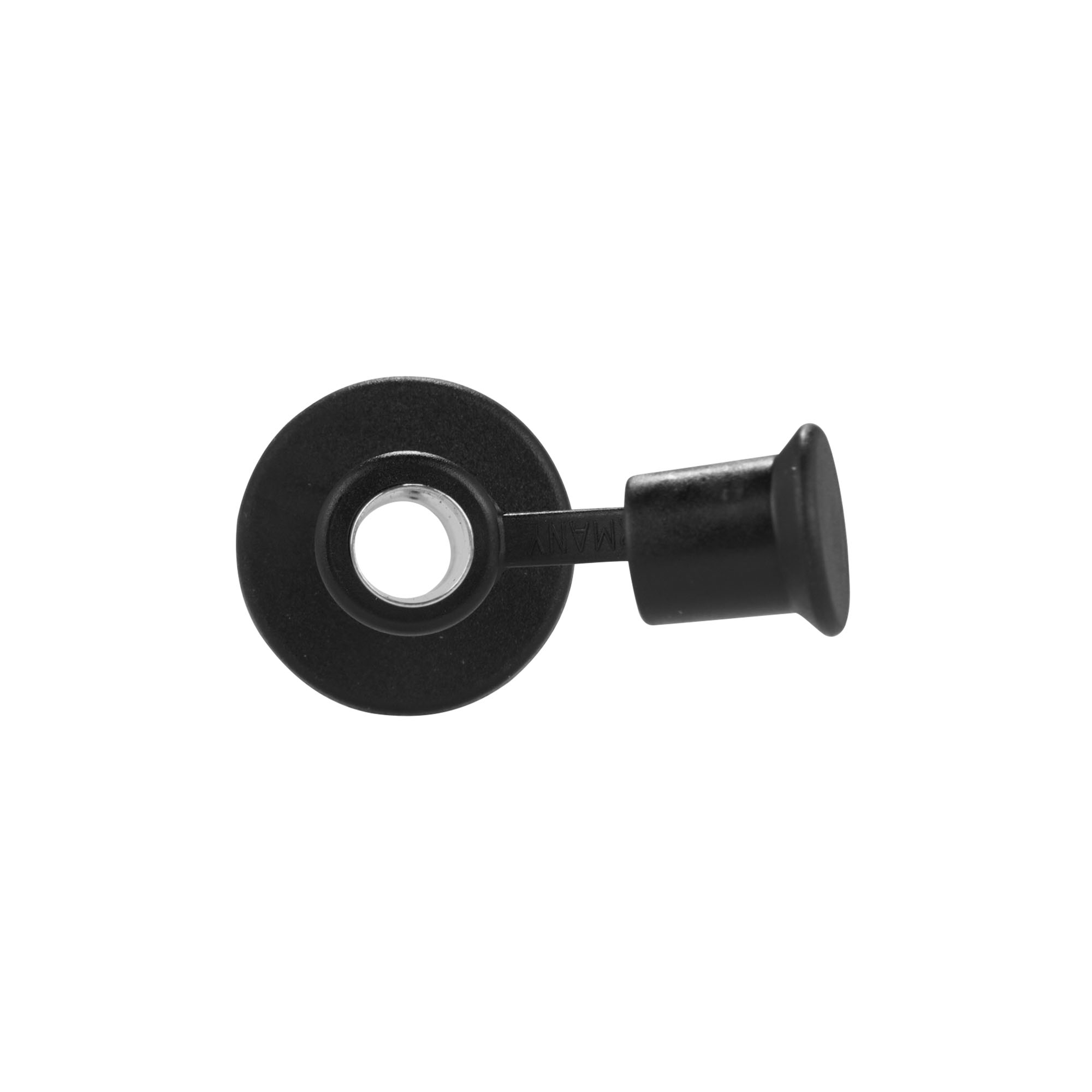 Ausgießer Inox mit Kappe, Edelstahl, silber