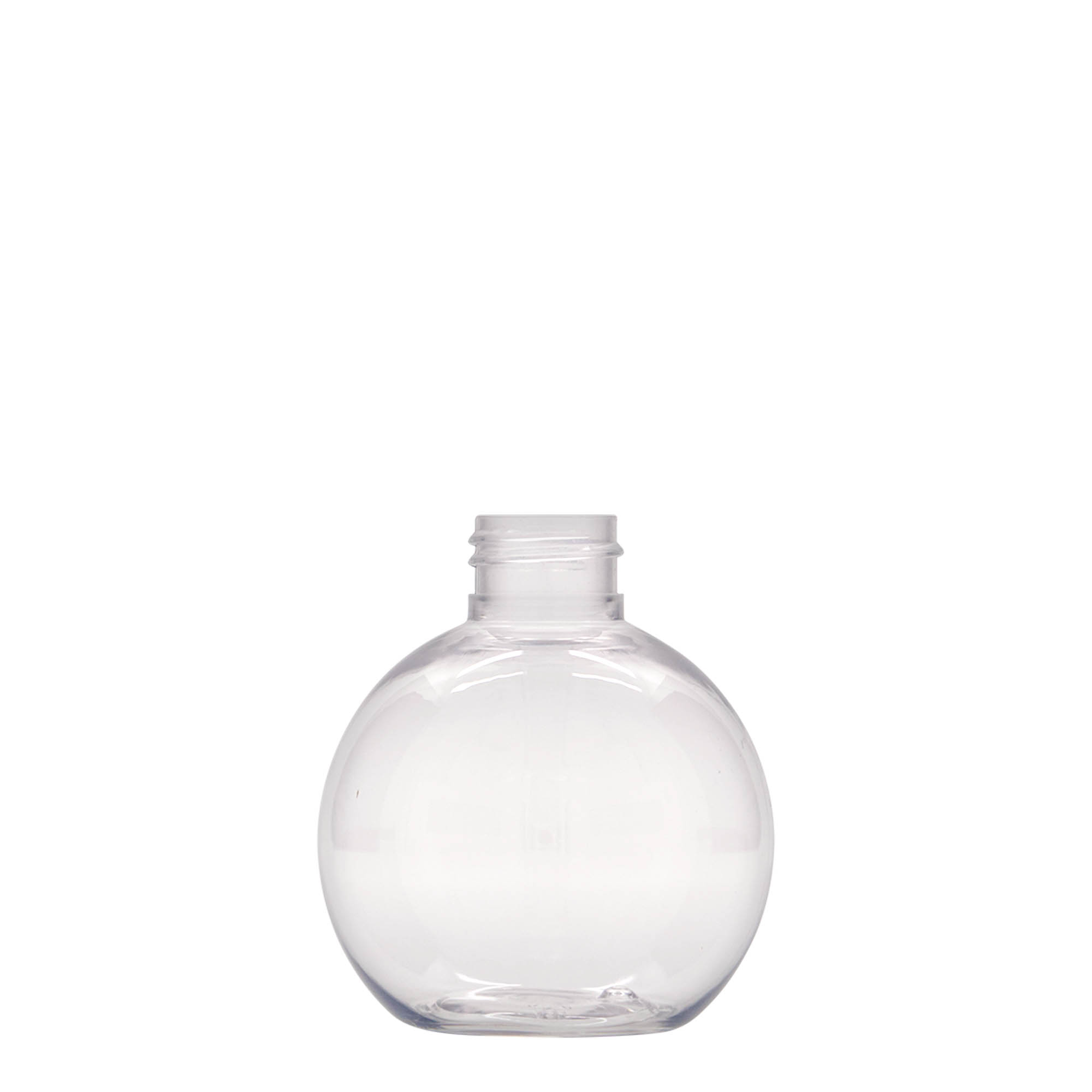 150 ml PET-Flasche „Perry“, rund, Kunststoff, Mündung:  24/410