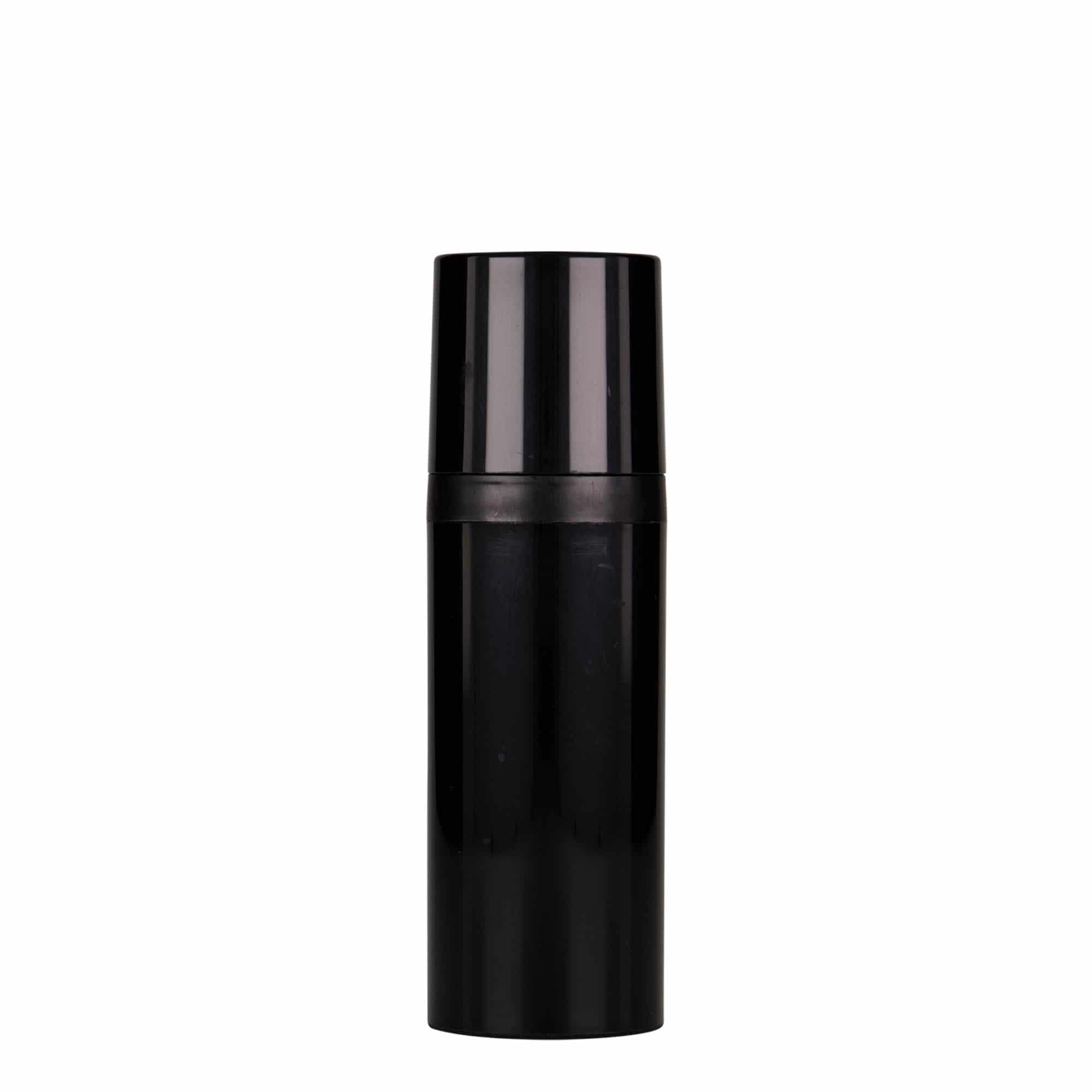 50 ml Airless Dispenser 'Mezzo', PP-Kunststoff, schwarz