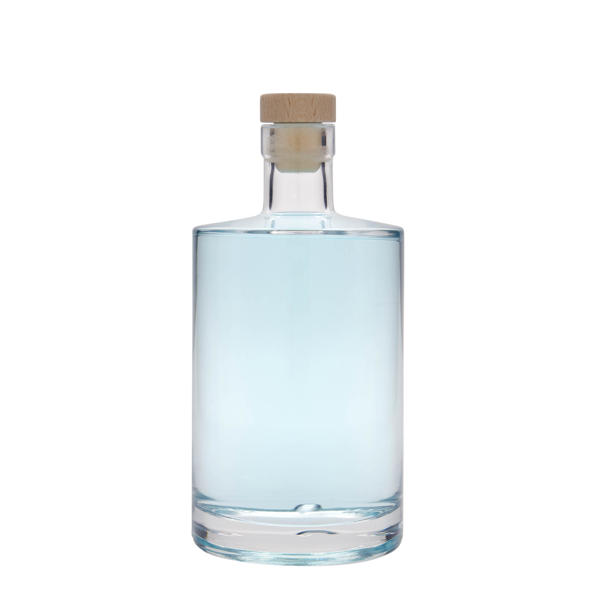 700 ml Glasflasche 'Aventura', Mündung: Kork 700 ml Glasflasche 'Aventura', Mündung: Kork