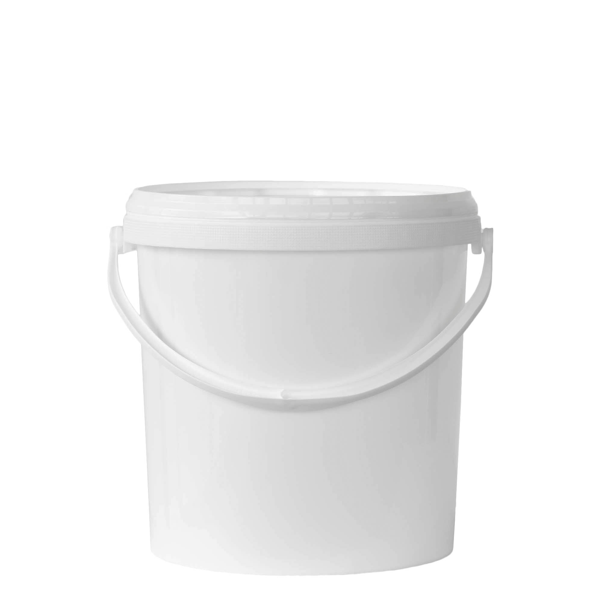 10 l Eimer, PP-Kunststoff, weiß 10 l Eimer, PP-Kunststoff, weiß