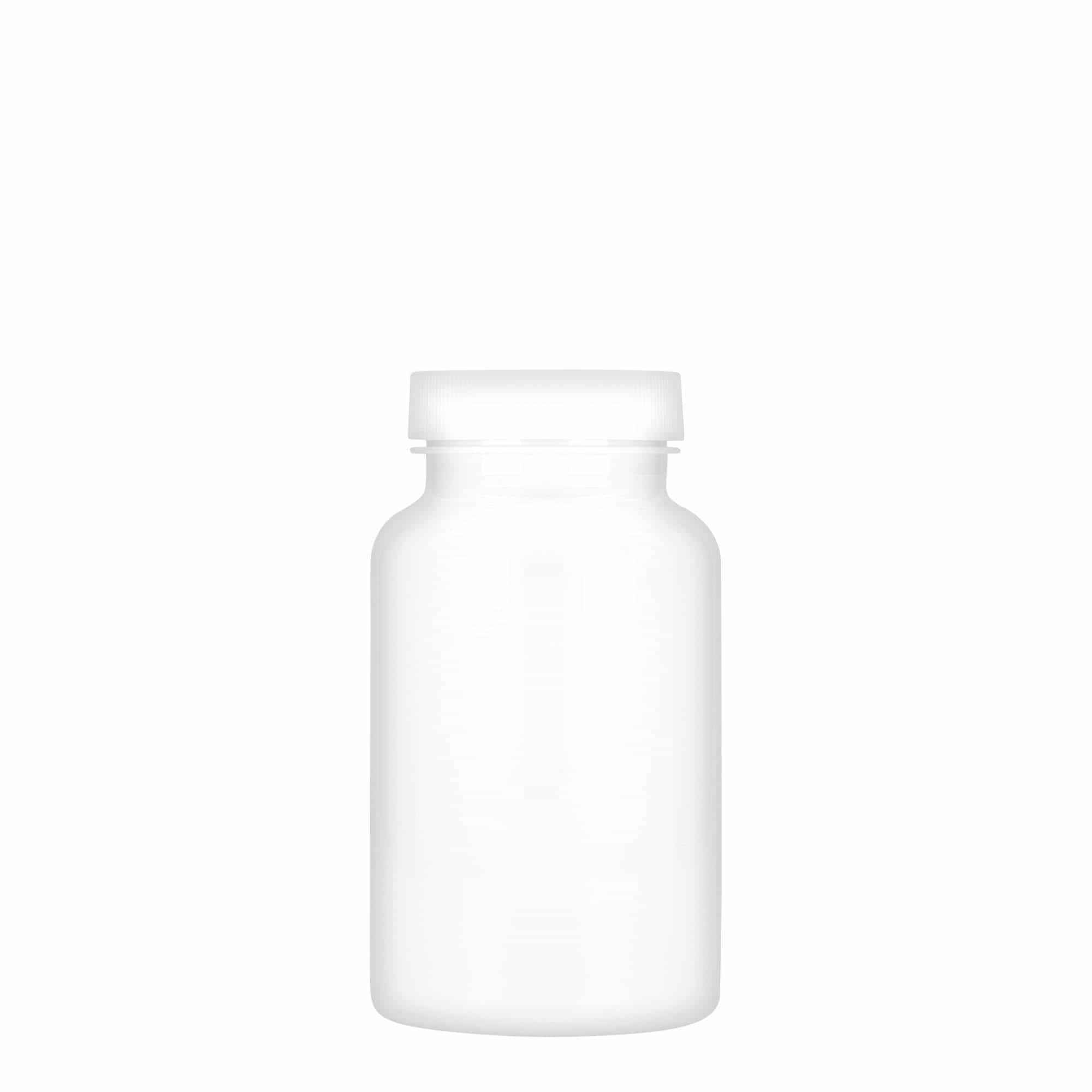200 ml PET-Packer, Kunststoff, weiß, Mündung: GPI 45/400