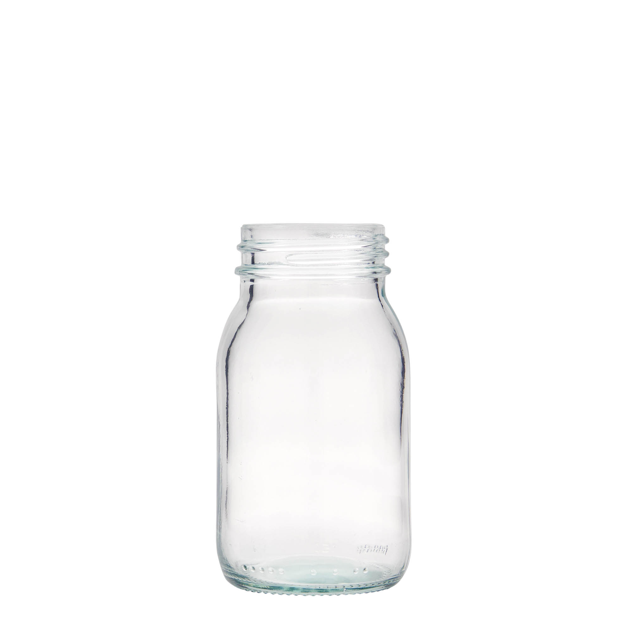 150 ml Weithalsglas, Mündung: DIN 45 150 ml Weithalsglas, Mündung: DIN 45