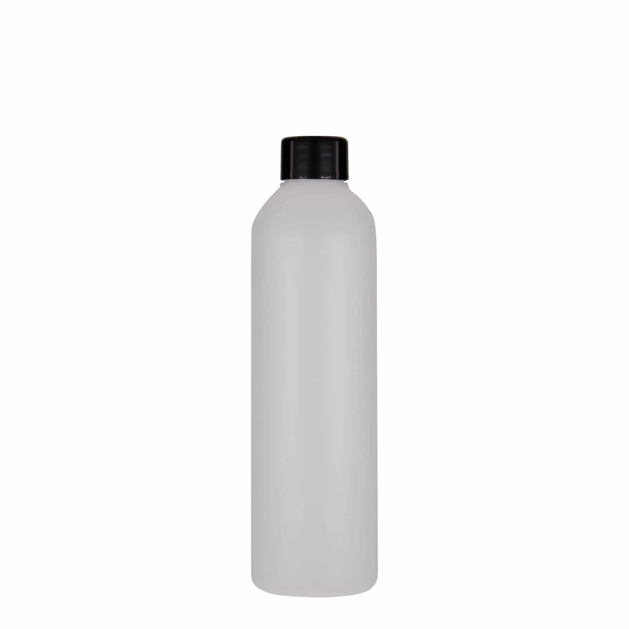 250 ml Kunststoffflasche 'Tuffy', HDPE, natur, Mündung: 24/410