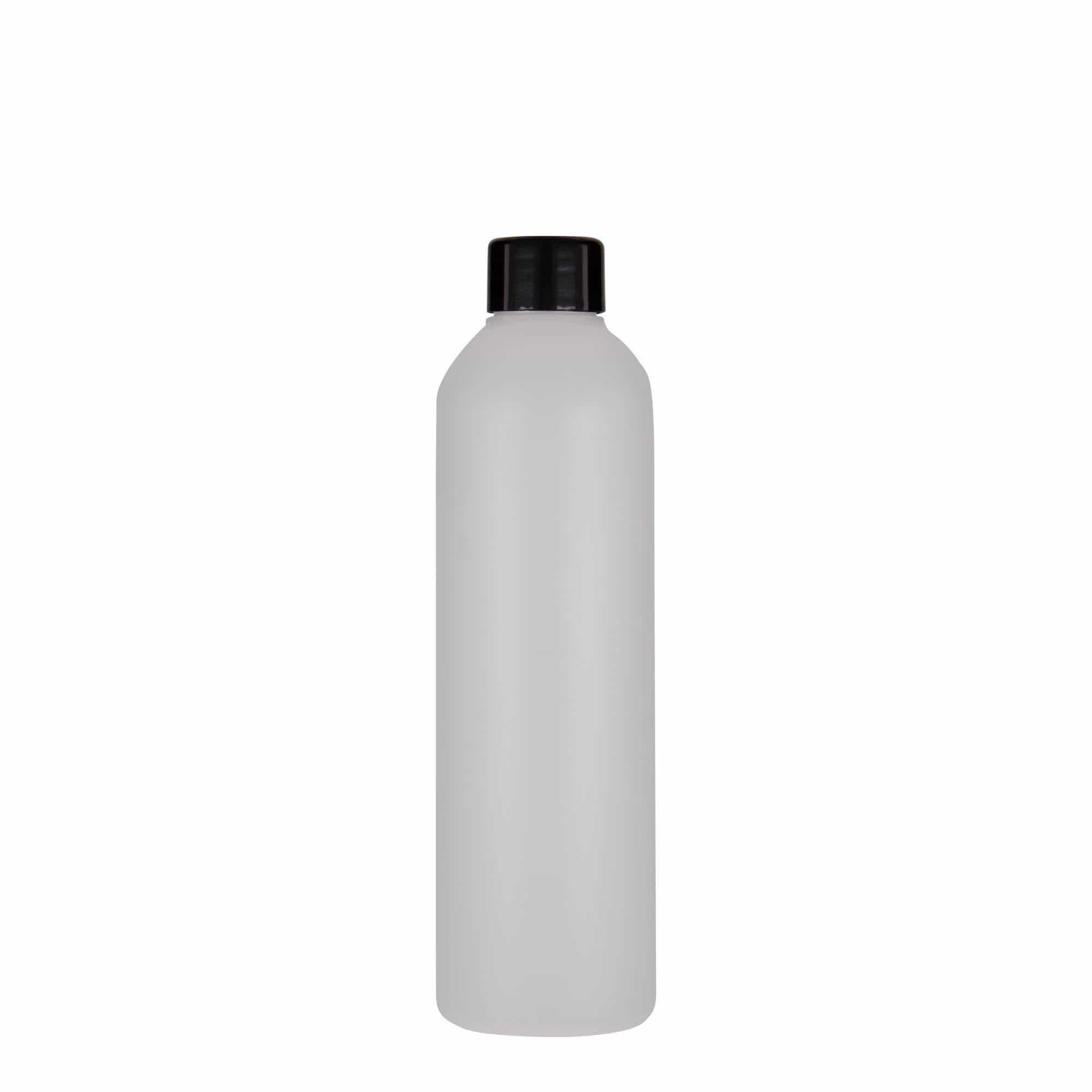 250 ml Kunststoffflasche „Tuffy“, HDPE, natur, Mündung:  24/410