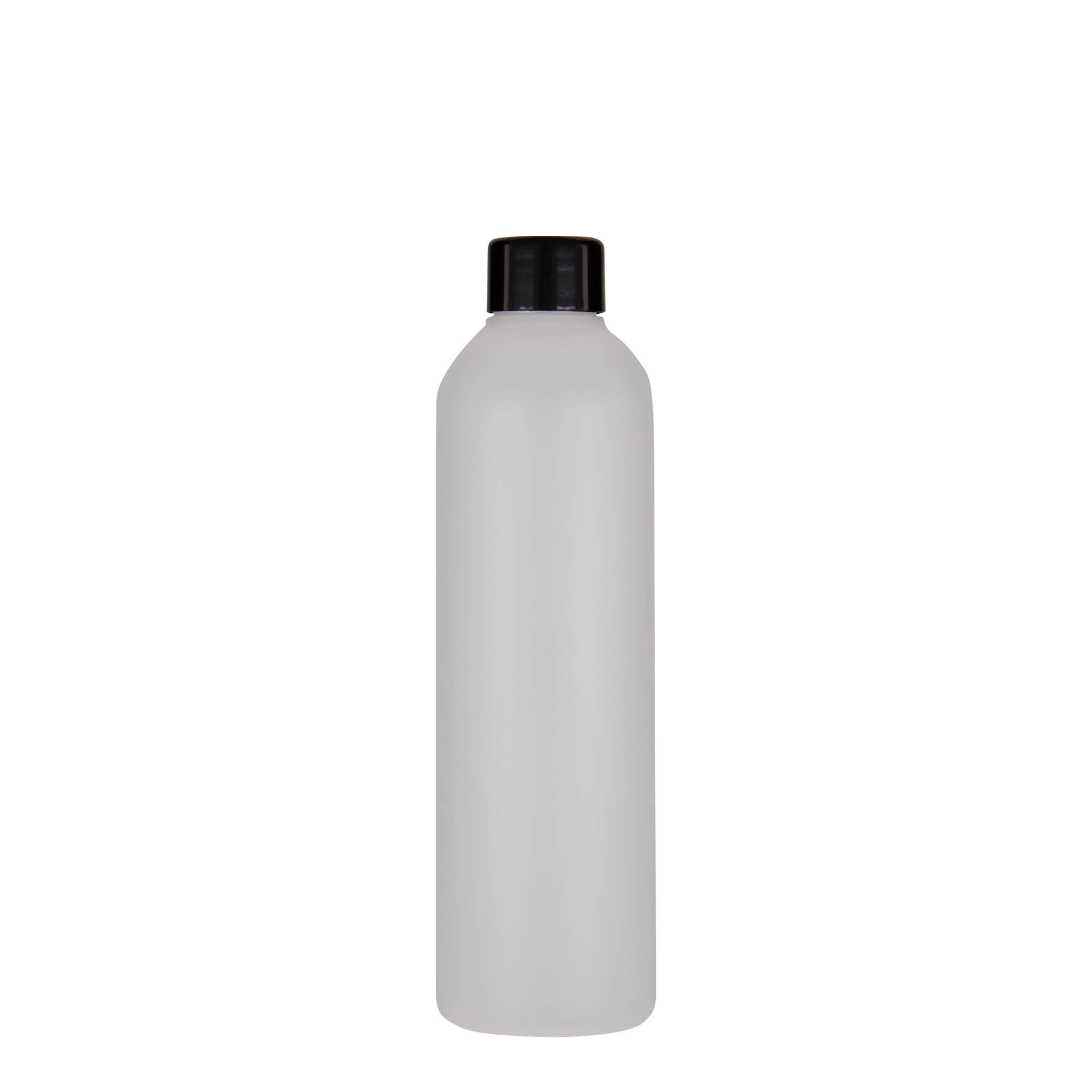 250 ml Kunststoffflasche „Tuffy“, HDPE, natur, Mündung:  24/410