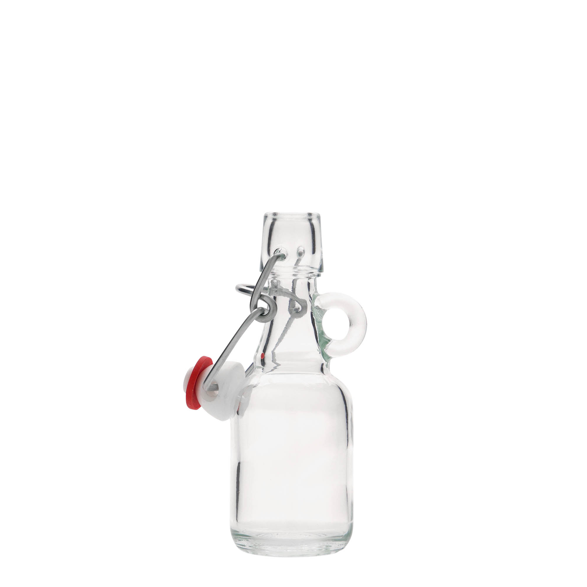 40 ml Glasflasche „Santos“, Mündung: Bügelverschluss