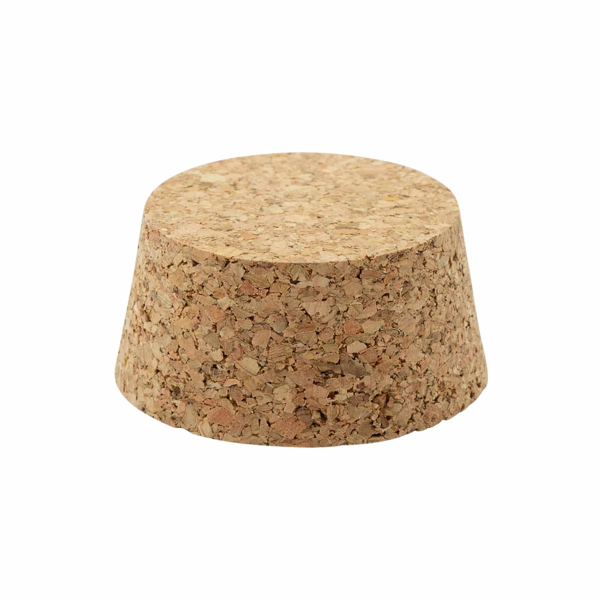 Spitzkorken 48-57 x 27, Presskork, beige, für Mündung: Kork
