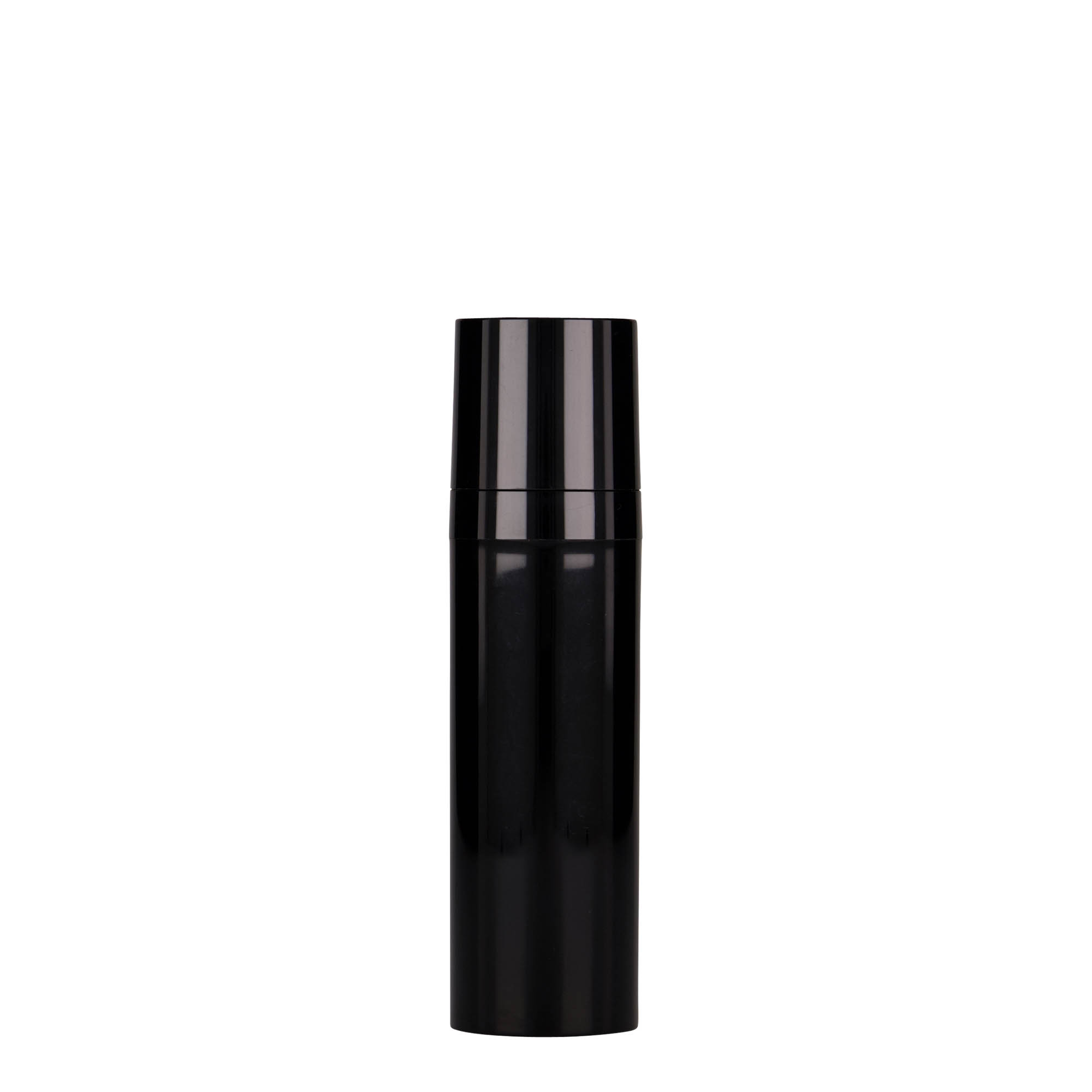 30 ml Airless Dispenser 'Micro', PP-Kunststoff, schwarz