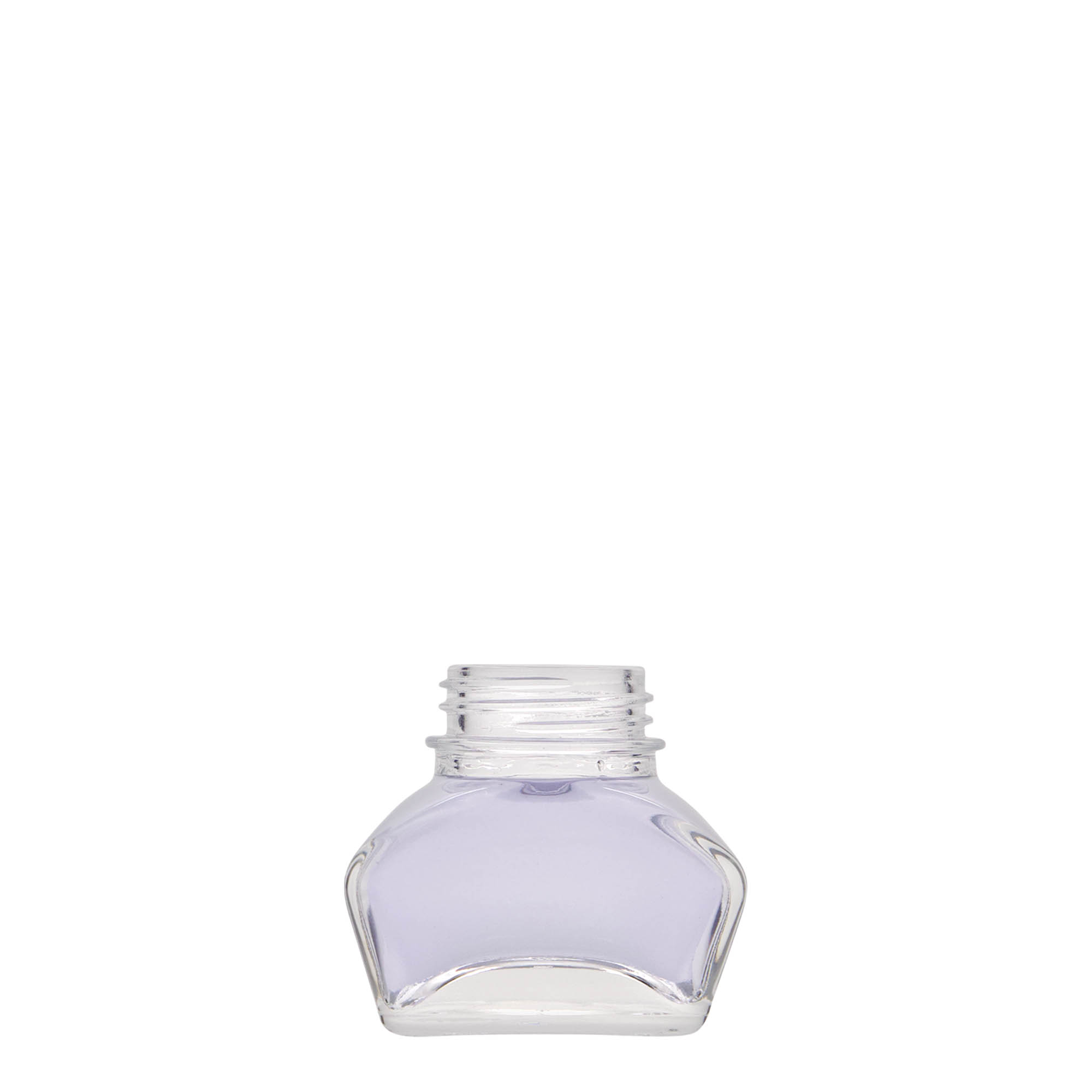 30 ml Tintenfass, rechteckig, Mündung: Schraubverschluss 30 ml Tintenfass, rechteckig, Mündung: Schraubverschluss