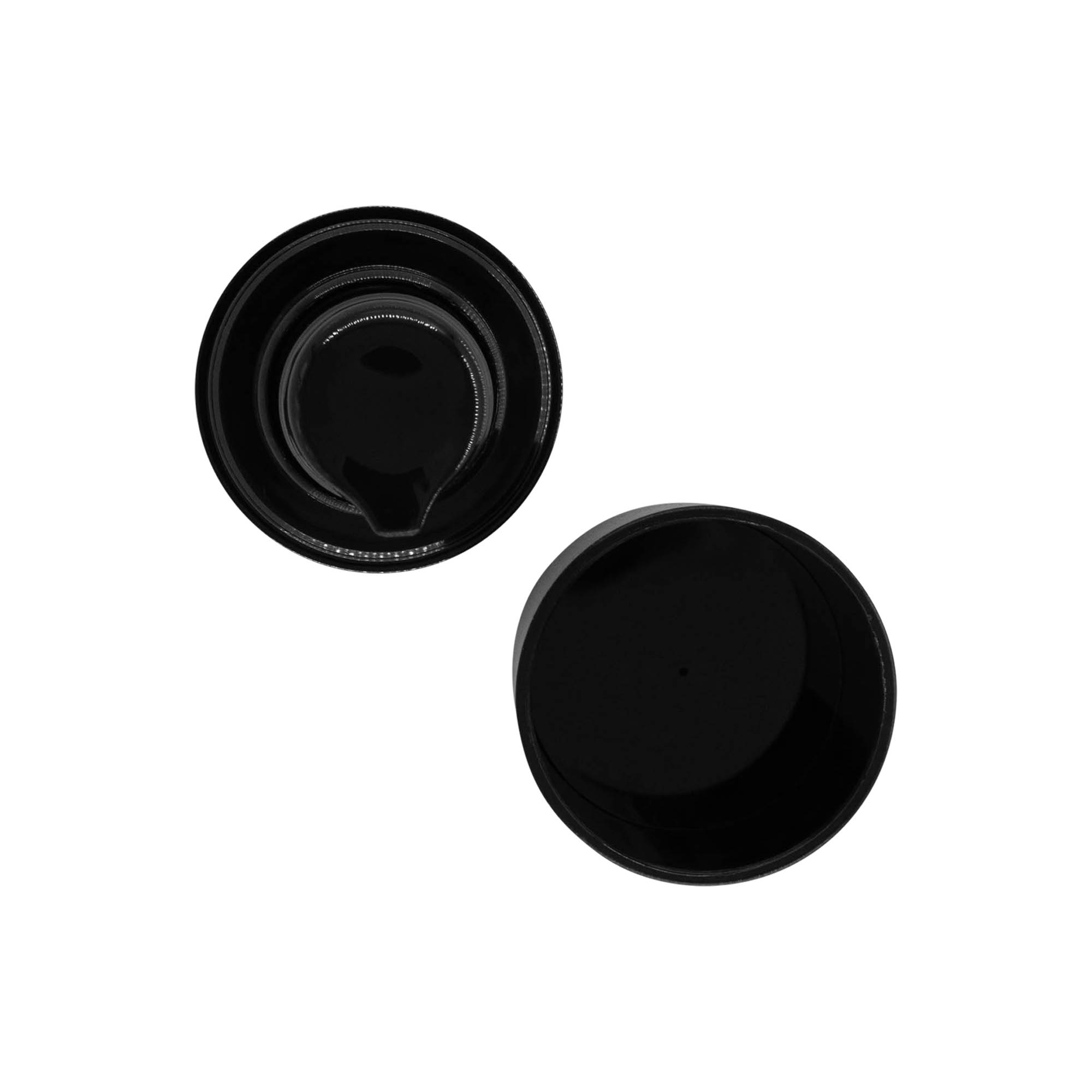 Airless Dispenser Pumpkopf „Micro“, PP-Kunststoff, schwarz