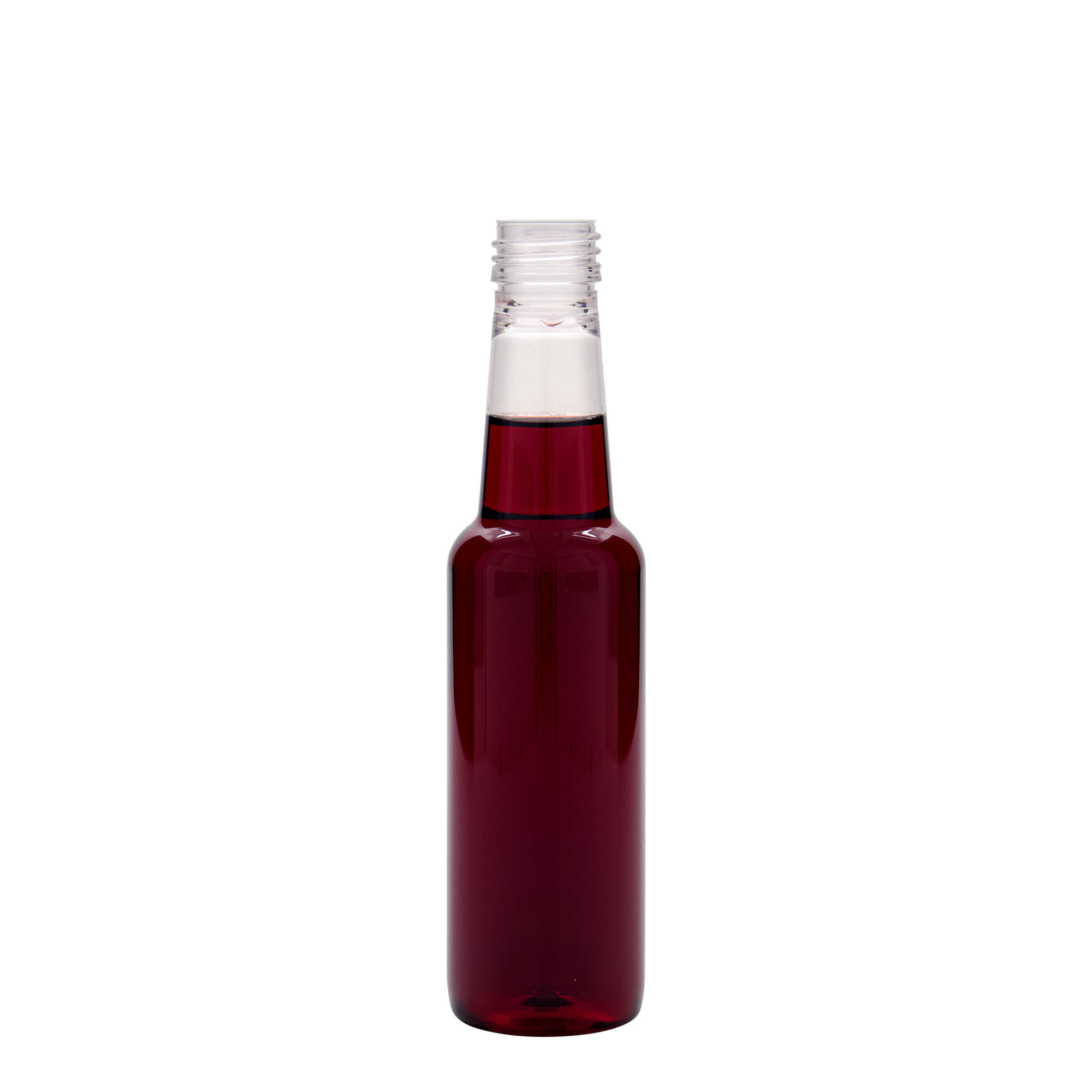 250 ml PET-Flasche 'Wein', Kunststoff, Mündung: PP 28