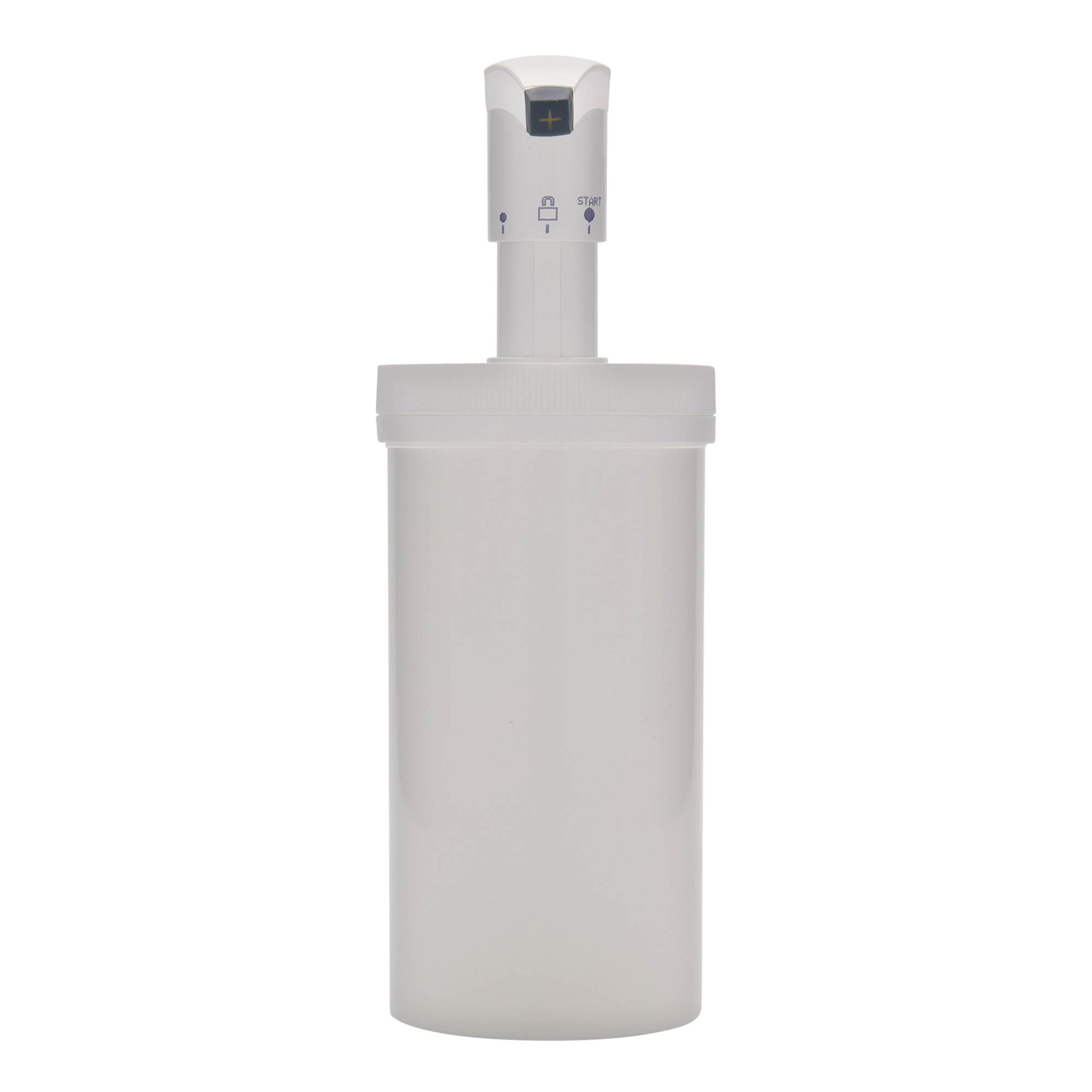 655 ml Dispenserflasche 'Securibox', PP-Kunststoff, weiß, Mündung: Schraubverschluss