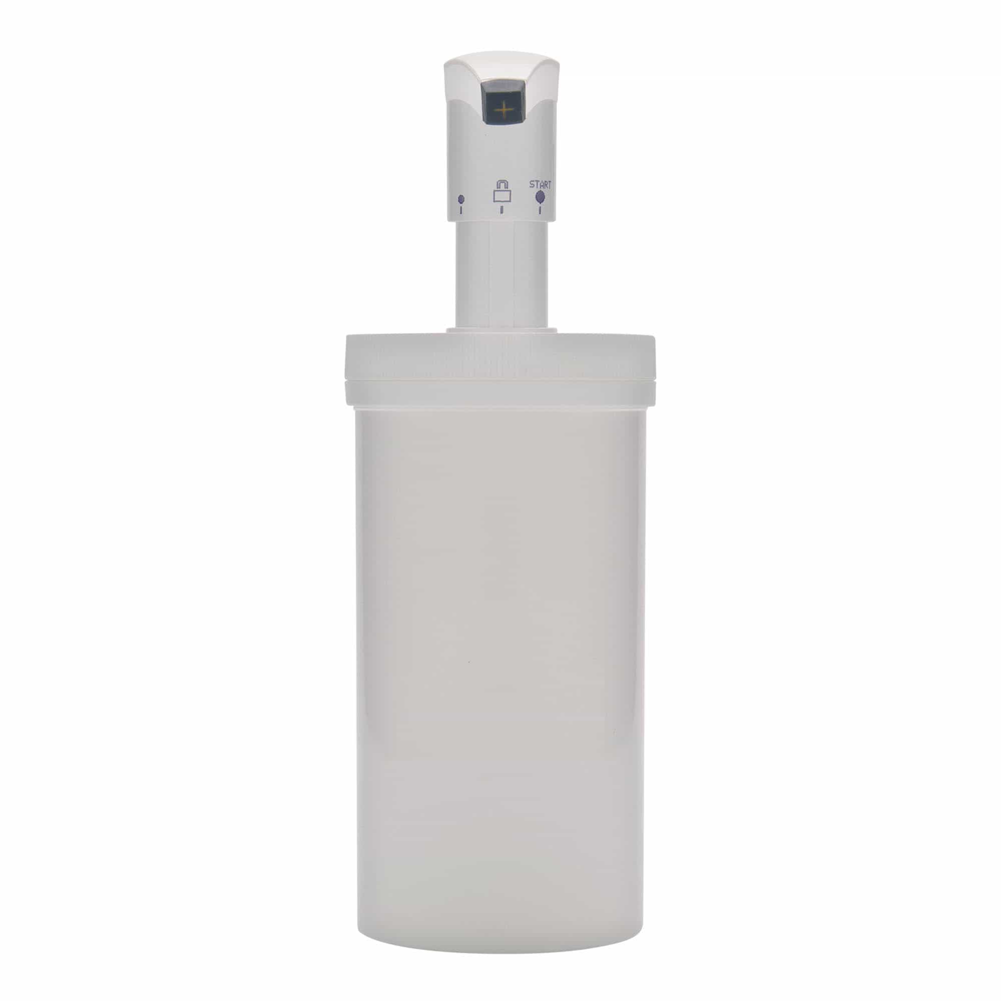 655 ml Dispenserflasche „Securibox“, PP-Kunststoff, weiß, Mündung: Schraubverschluss